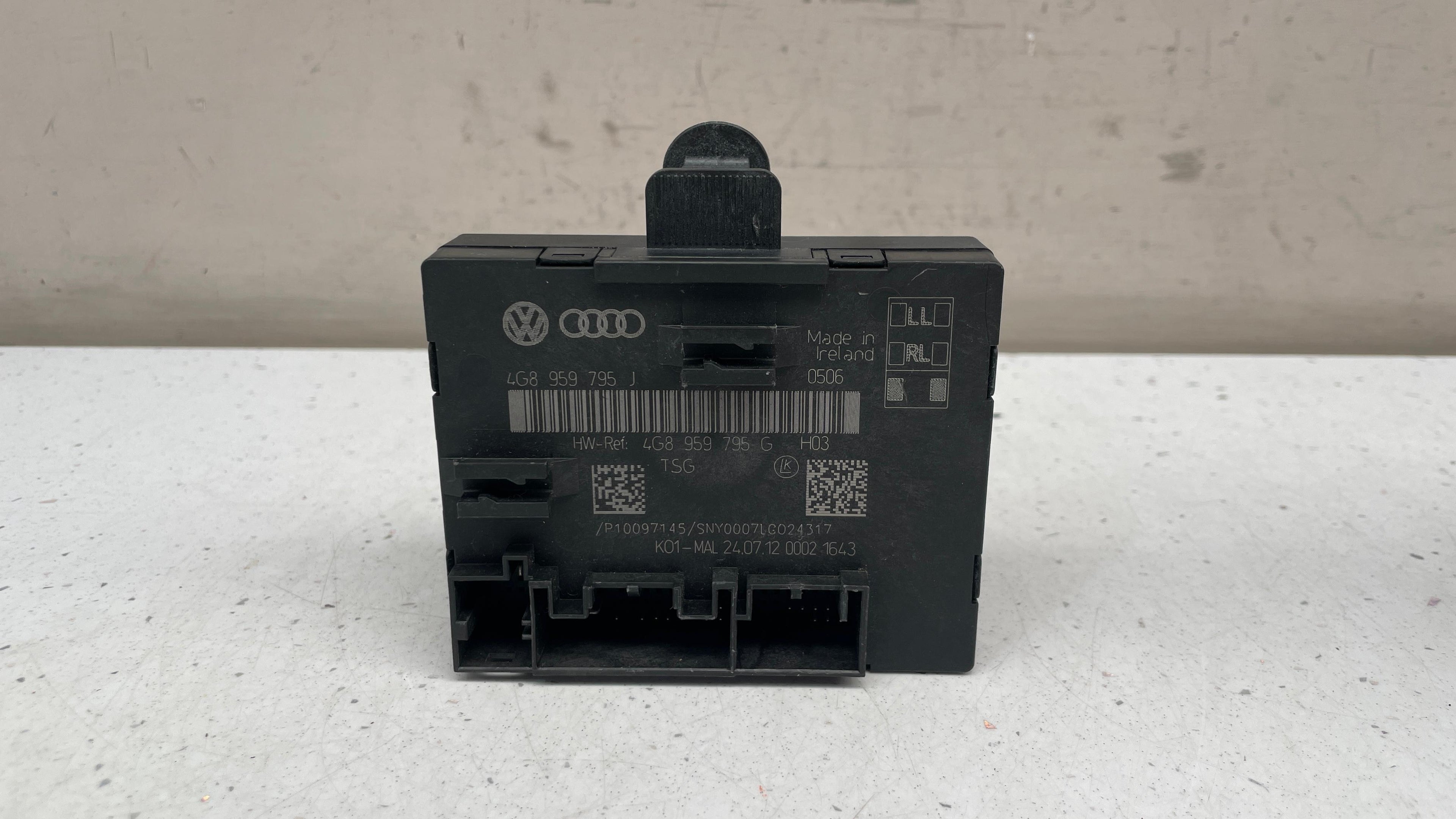 4G8959795J AUDI A6 REAR RIGHT DOOR CONTROL MODULE