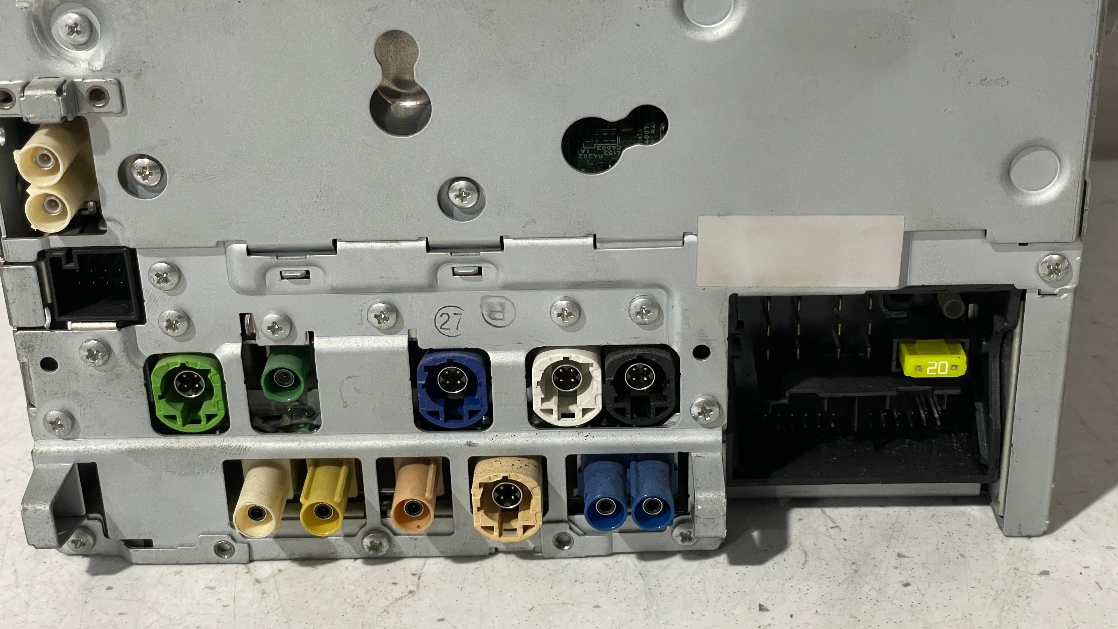 A1669001918 MERCEDES W166 RADIO NAVIGATION CONTROL PANEL