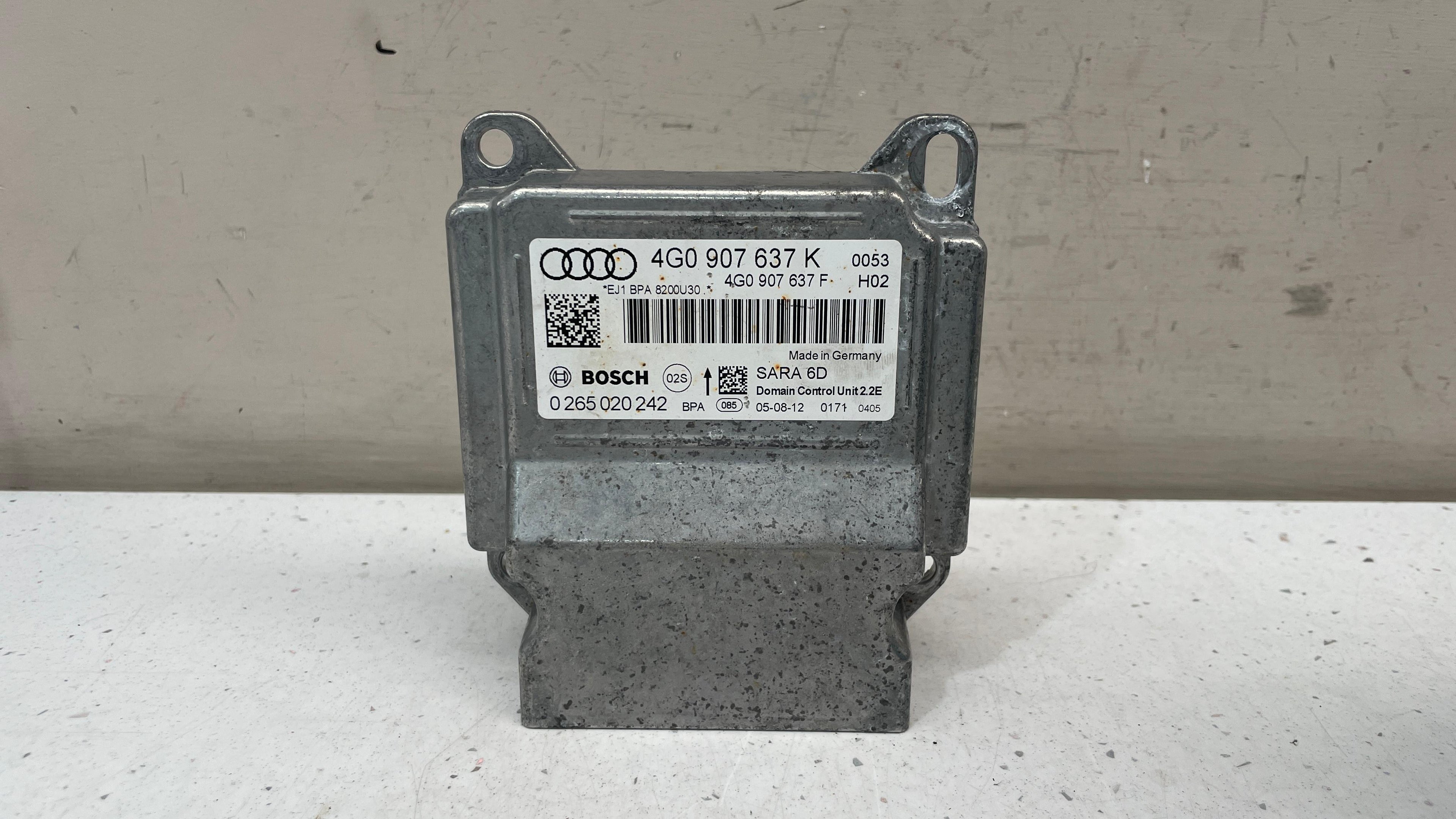 4G0907637K AUDI A6 YAW RATE SPEED SENSOR CONTROL UNIT