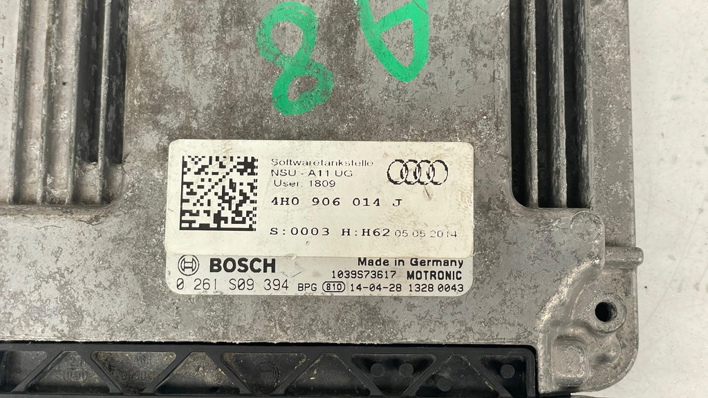 4H0906014J AUDI A8 ENGINE CONTROL UNIT ECU