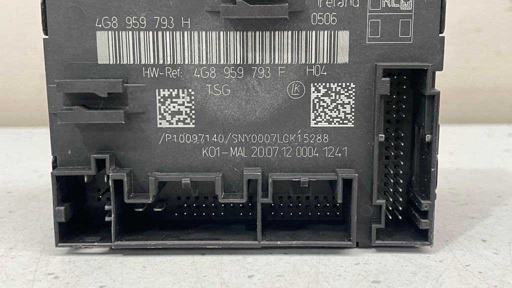 4G8959793H AUDI A6 DOOR CONTROL UNIT