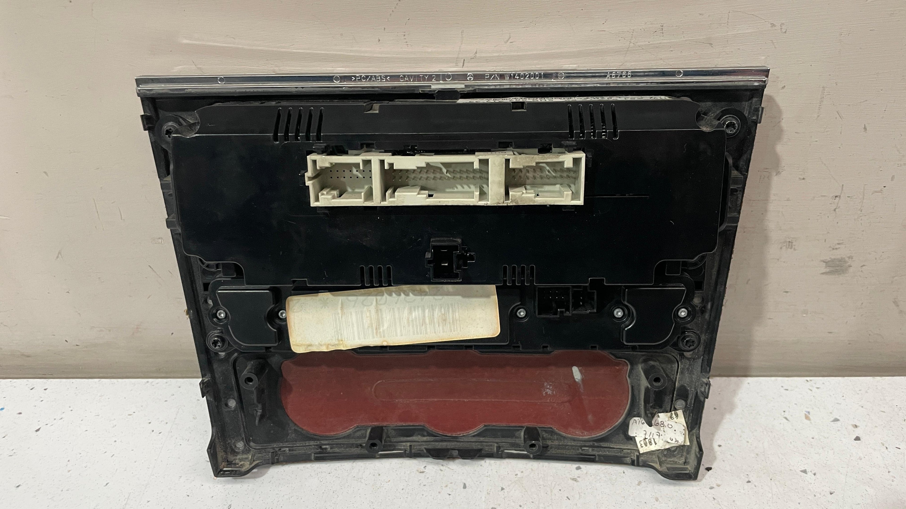 A2518707289 MERCEDES W164 HEATER CONTROL PANEL