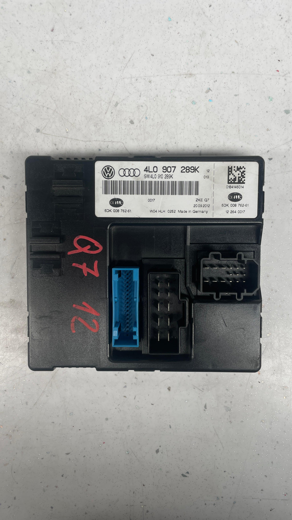 4L0907289K  AUDI COMFORT MODULE  UNIT