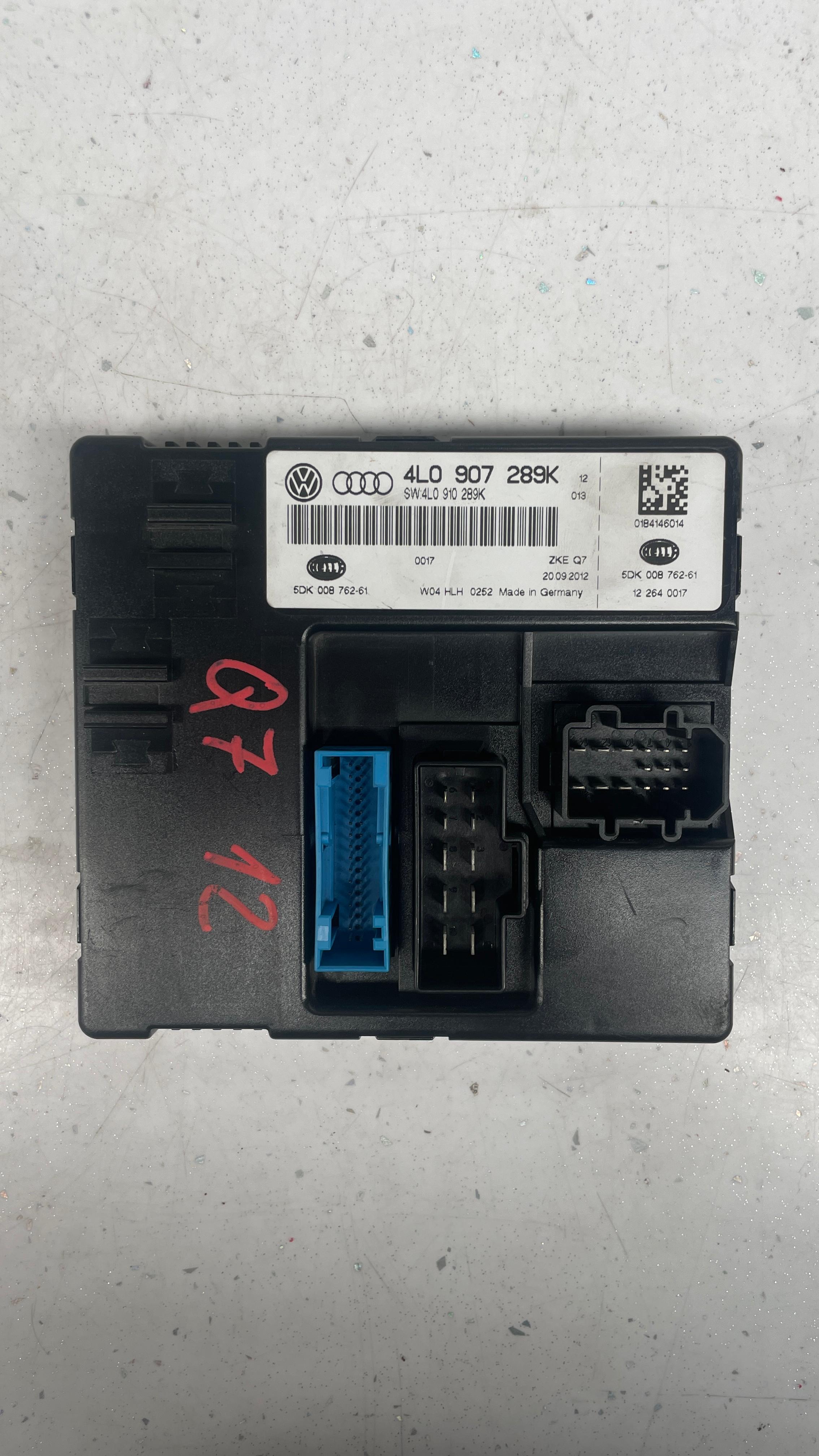 4L0907289K  AUDI COMFORT MODULE  UNIT
