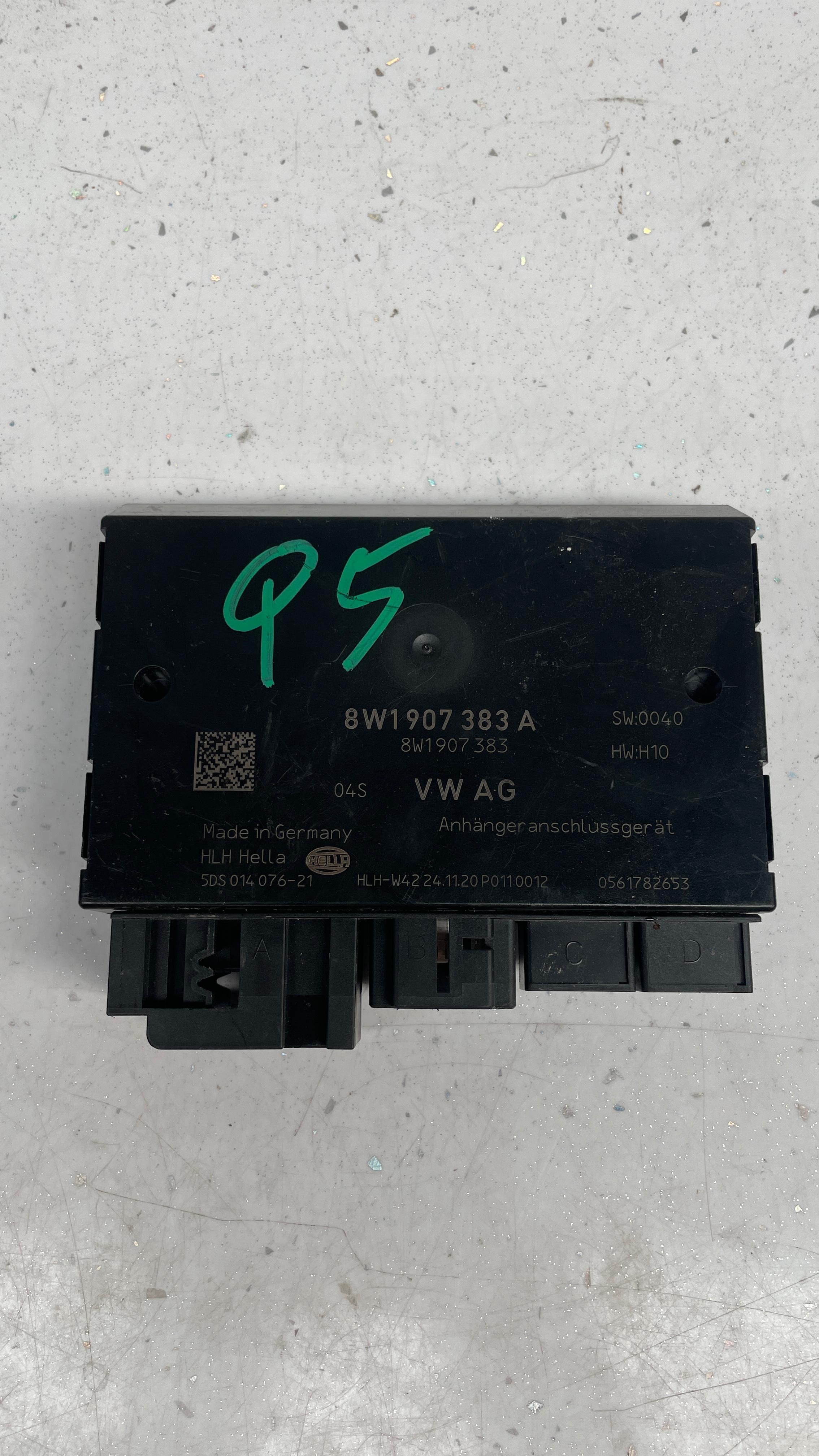 8W1907383A AUDI TRAILER DETECTION CONTROL