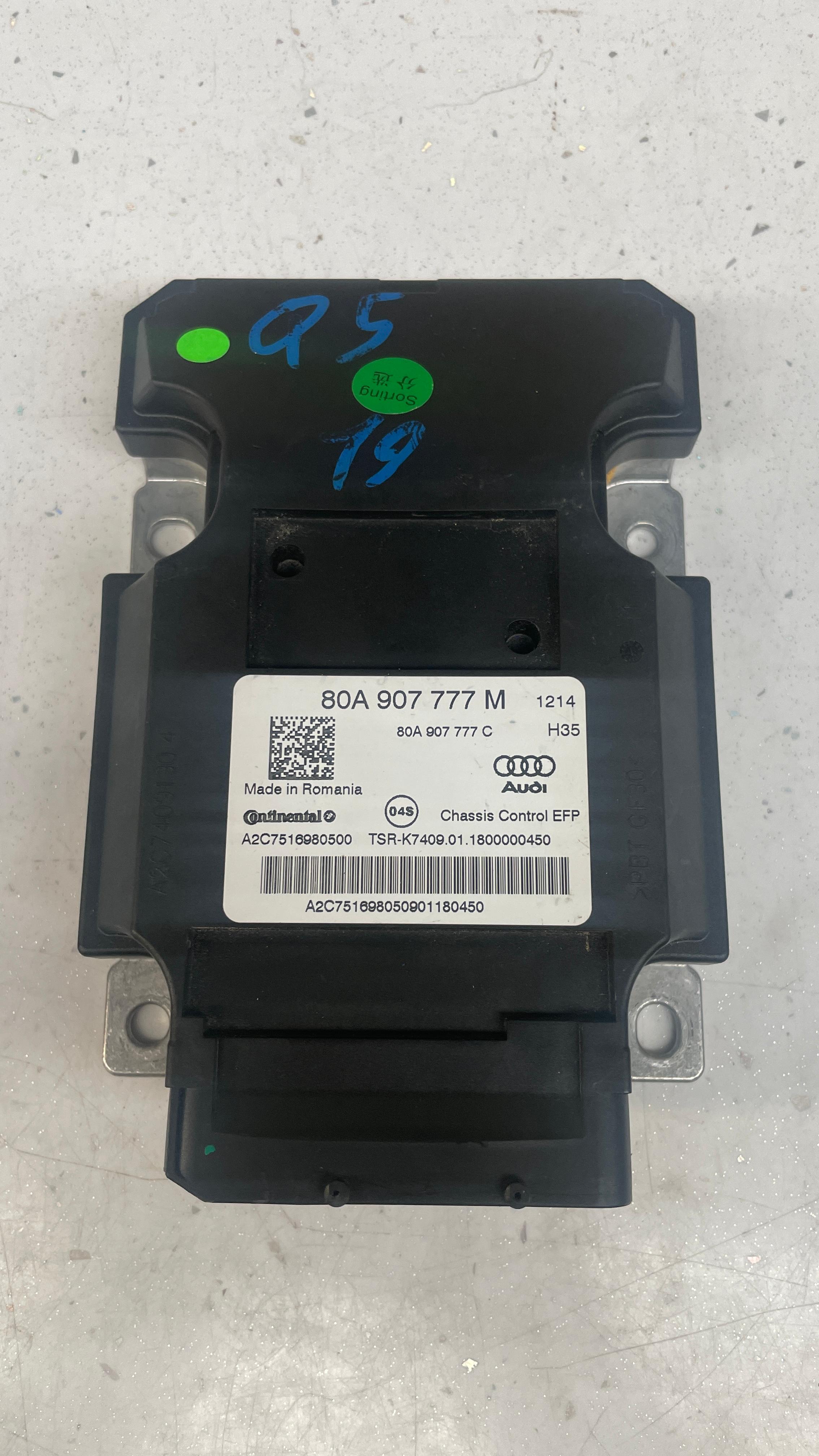 80A907777M AUDI ACTIVE SUSPENSION CONTROL