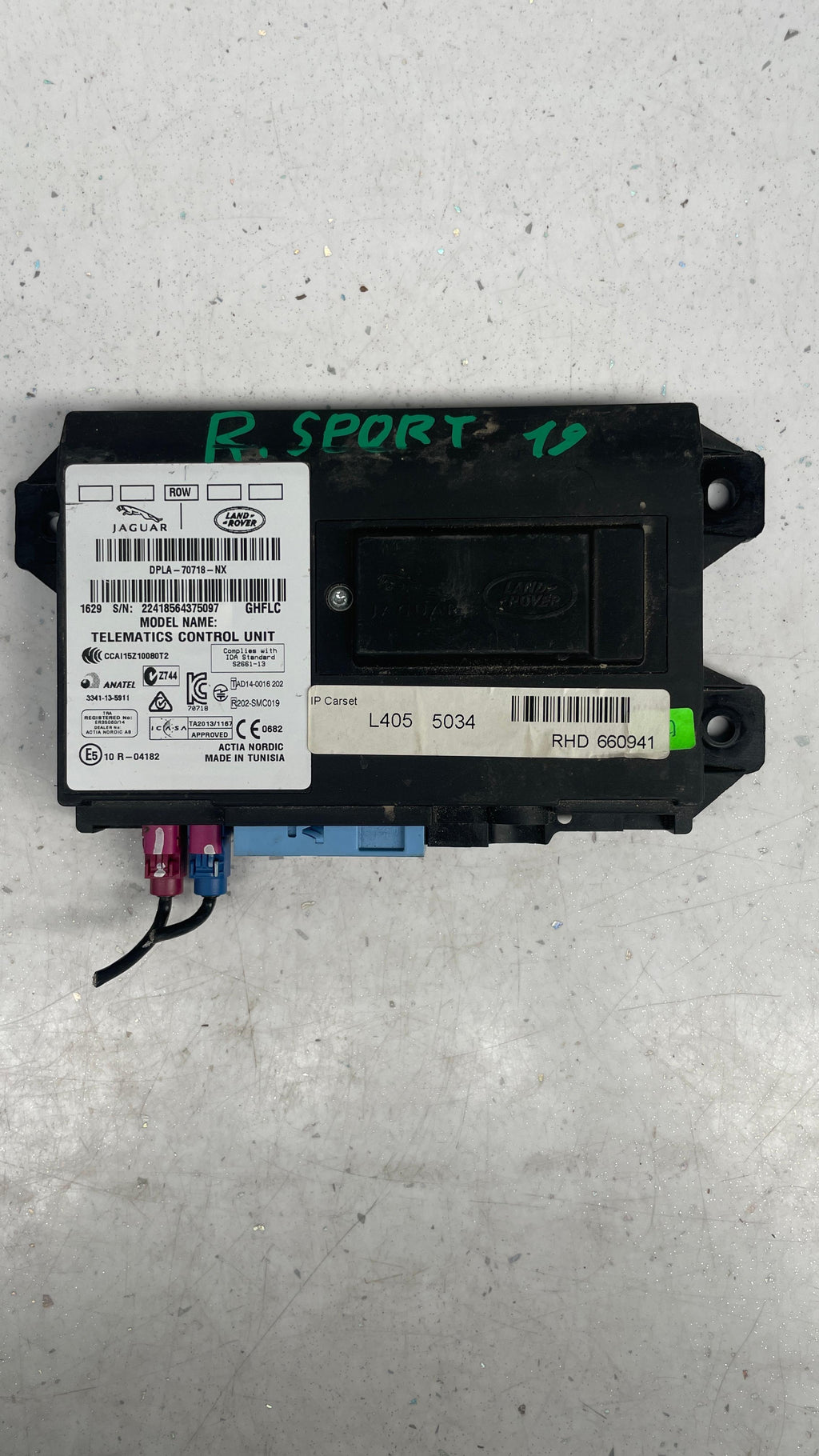 DPLA-70718-NX   LAND ROVER  TELEMATICS CONTROL