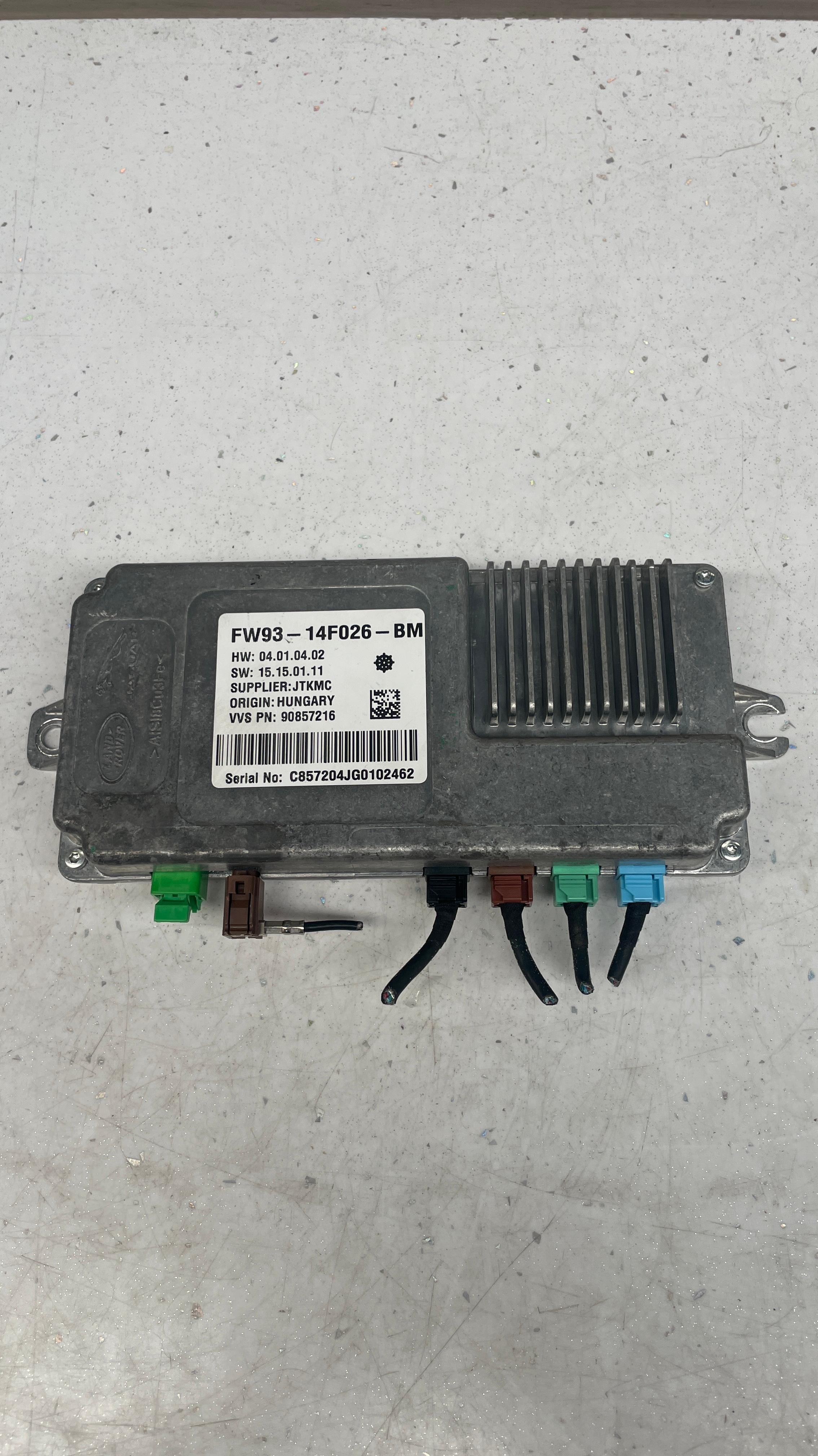FW93-14F026-BM LAND ROVER SURROUND CAMERA CONTROL
