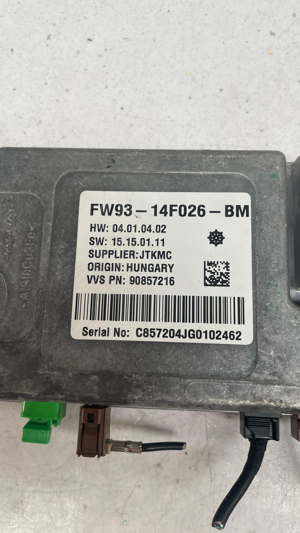 FW93-14F026-BM LAND ROVER SURROUND CAMERA CONTROL