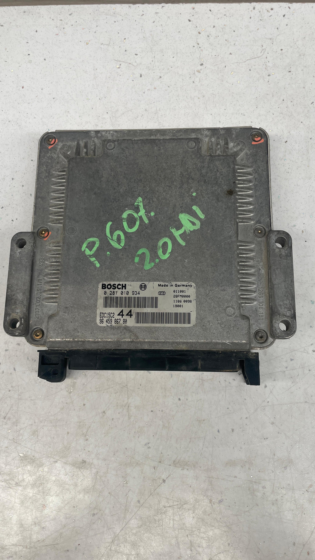 0281010934 PEUGEOT ECU ENGINE CONTROL