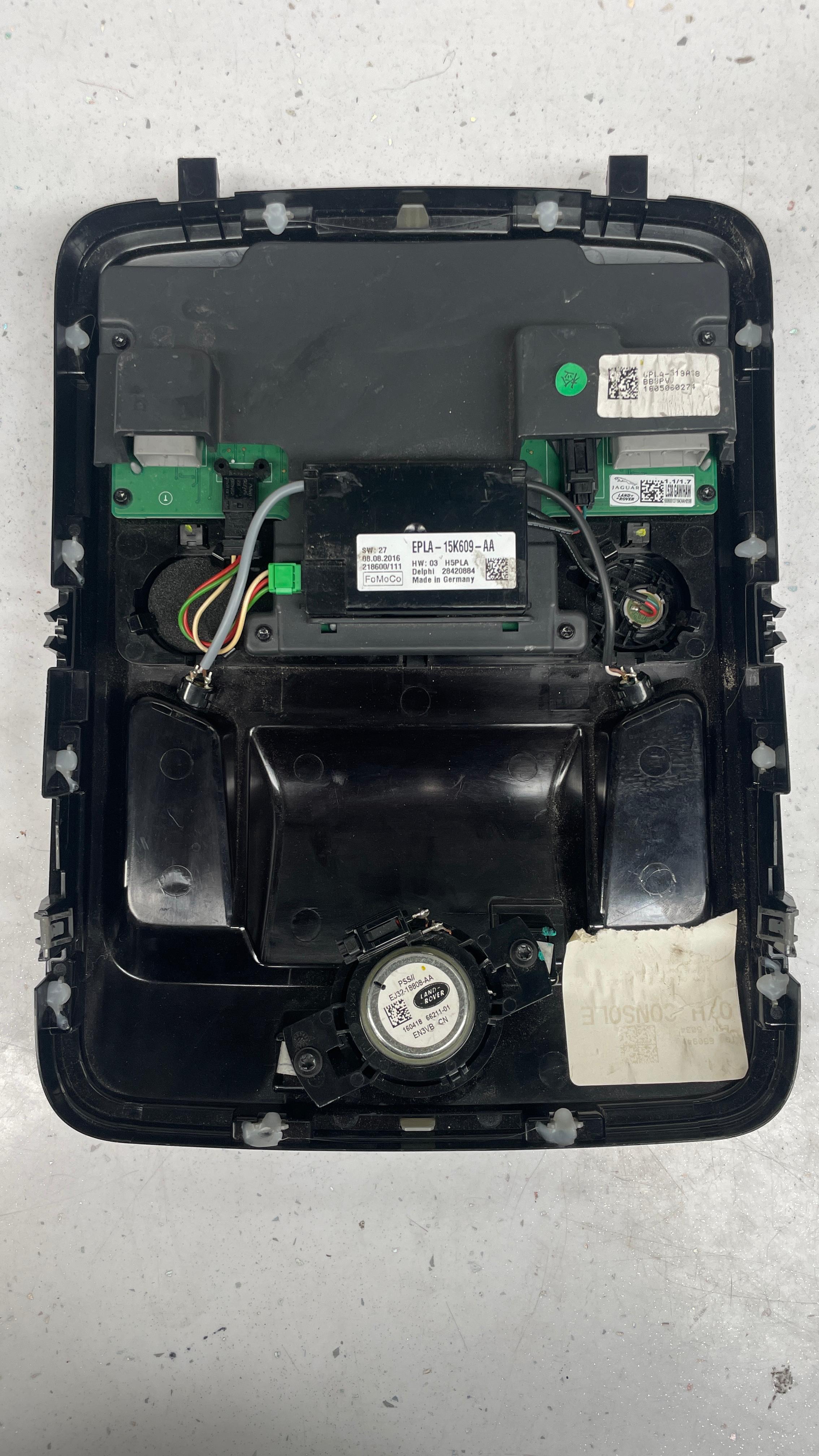 EPLA-15K609-AA LAND ROVER OVERHEAD PANEL