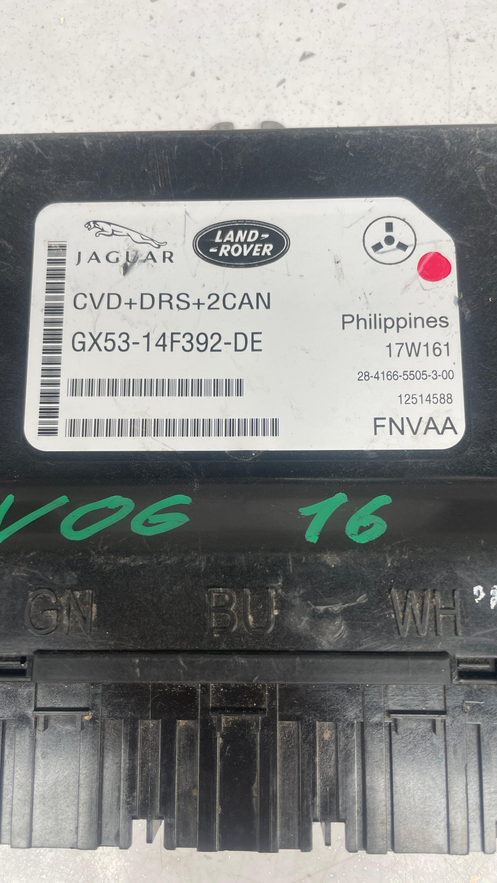 GX53-14F392-DE LAND ROVER BODY CONTROL MODULE