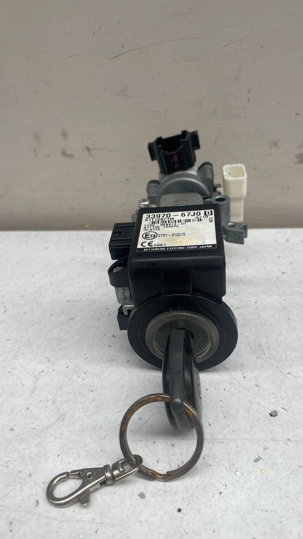 33970-67J0 SUZUKI IGNITION LOCK KEY