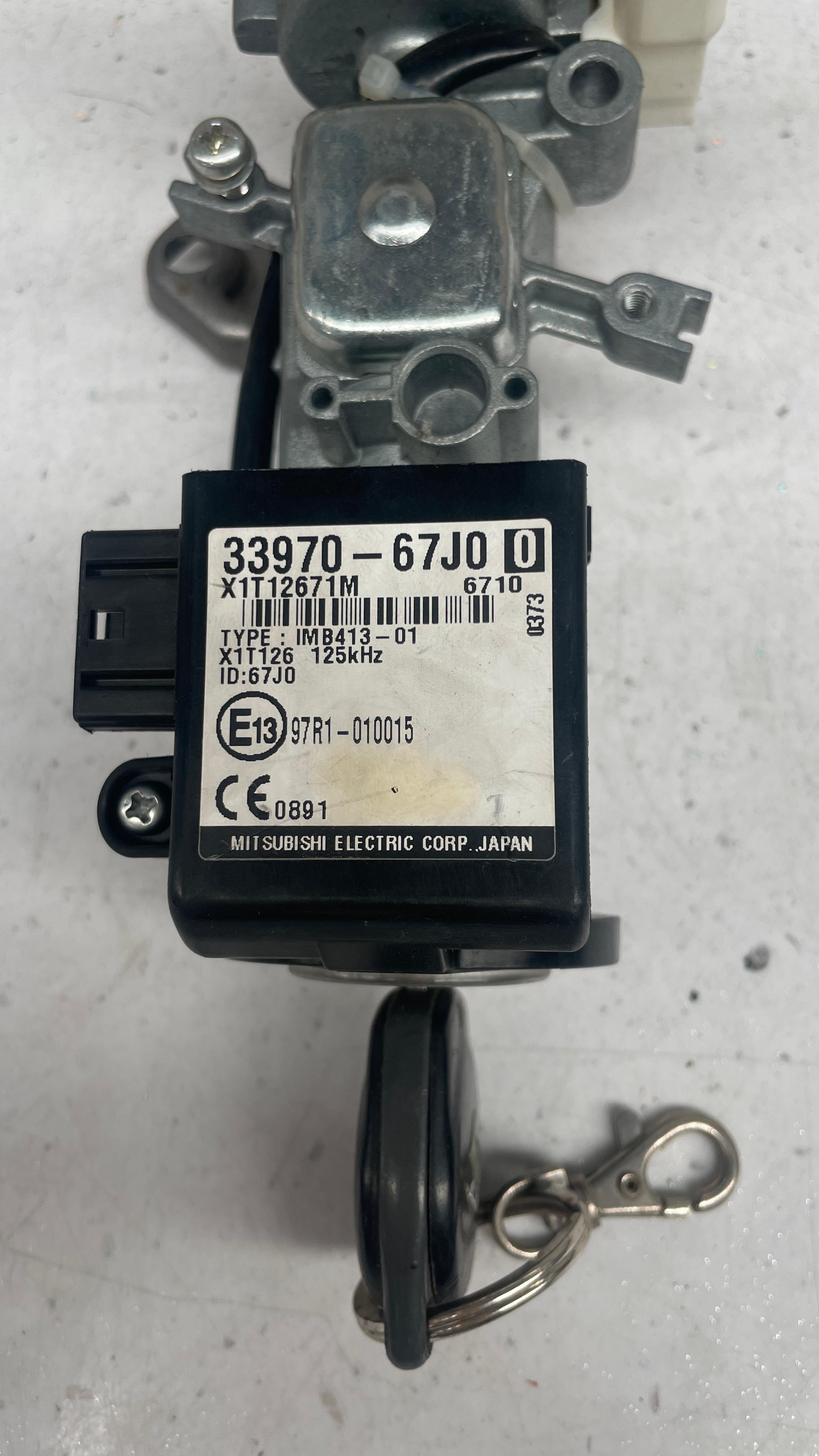 33970-67J0 SUZUKI IGNITION LOCK KEY