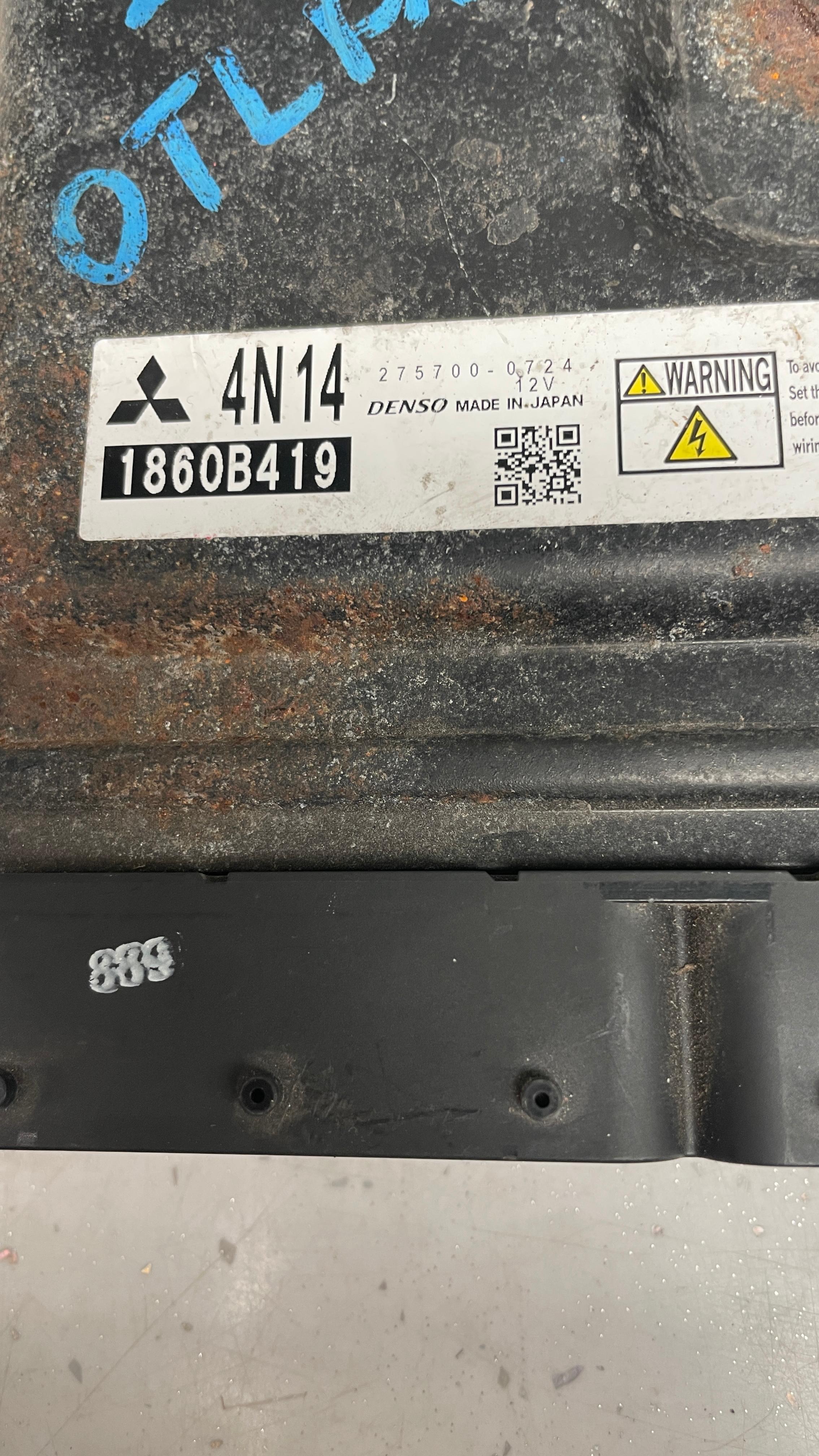 1860B419 MITSUBISHI ENGINE ECU CONTROL