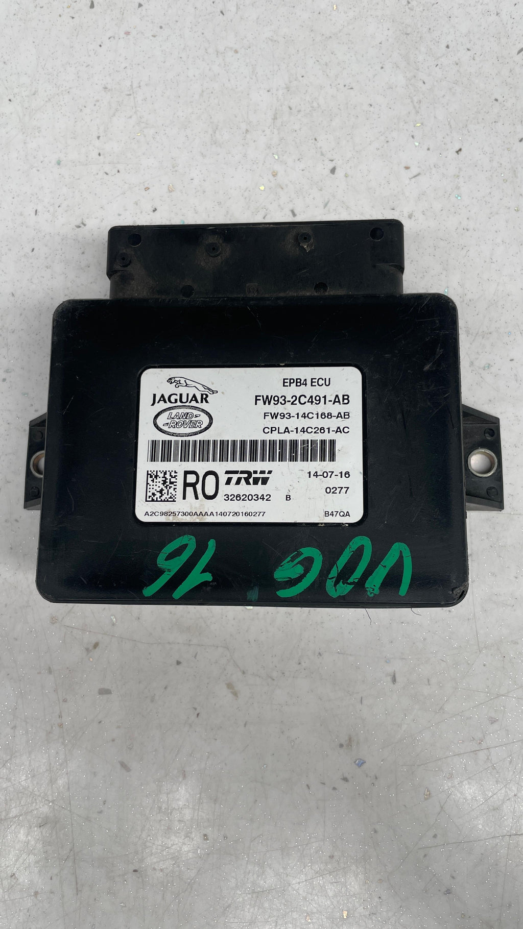 FW93-2C491-AB LAND ROVER PARKING BRAKE CONTROL