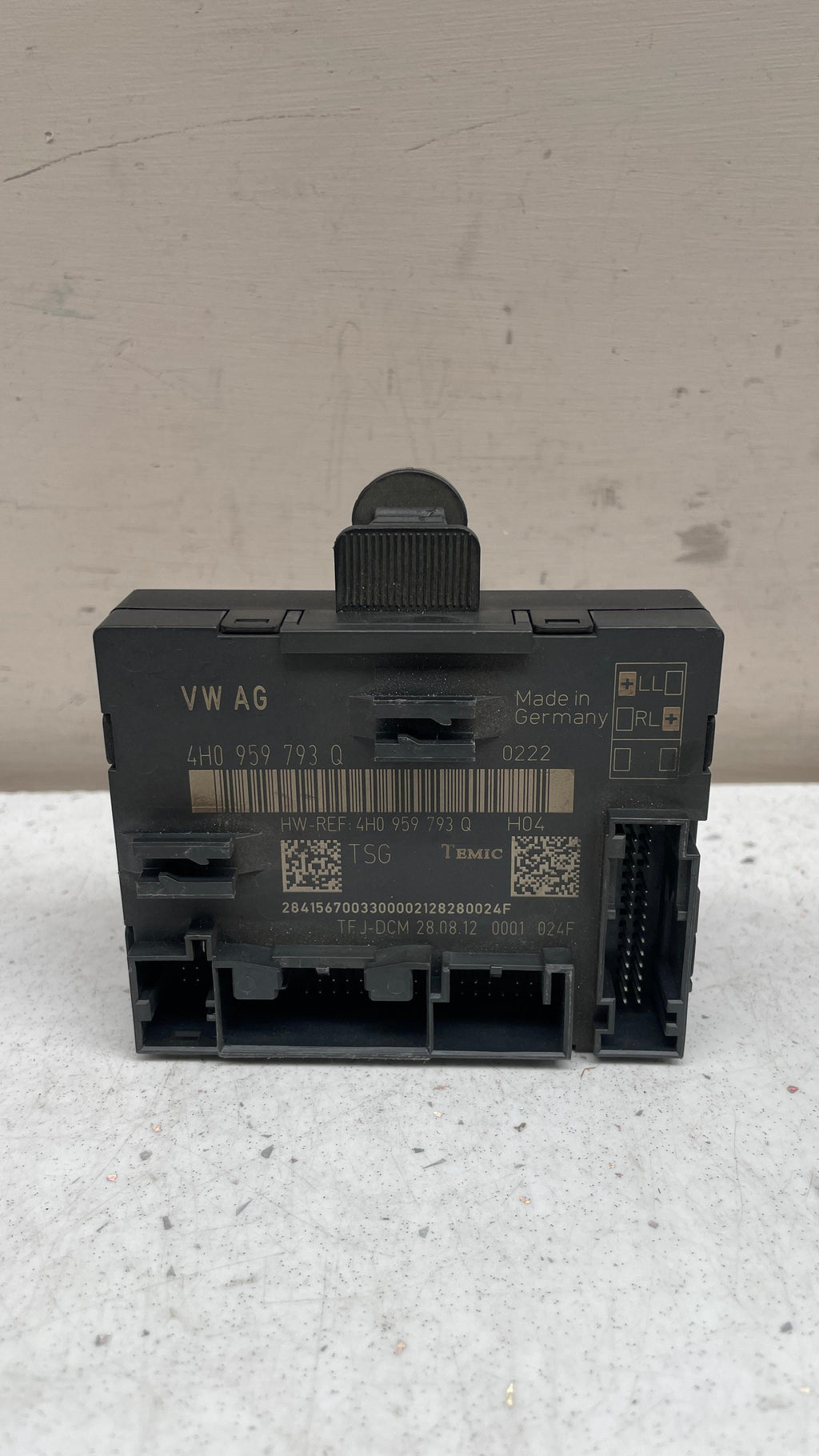 4H0959793Q PORSCHE LEFT FRONT DOOR CONTROL