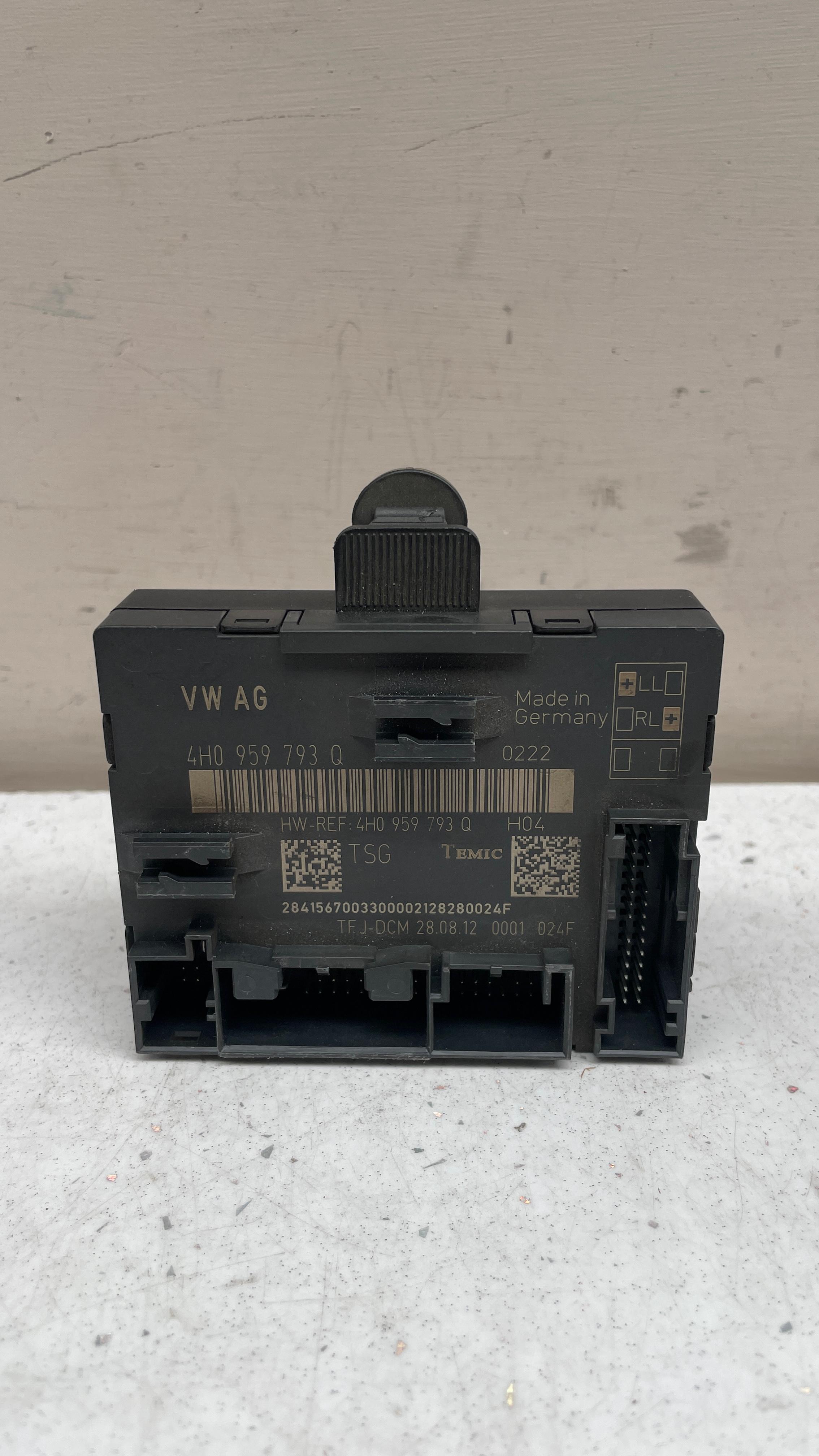 4H0959793Q PORSCHE LEFT FRONT DOOR CONTROL