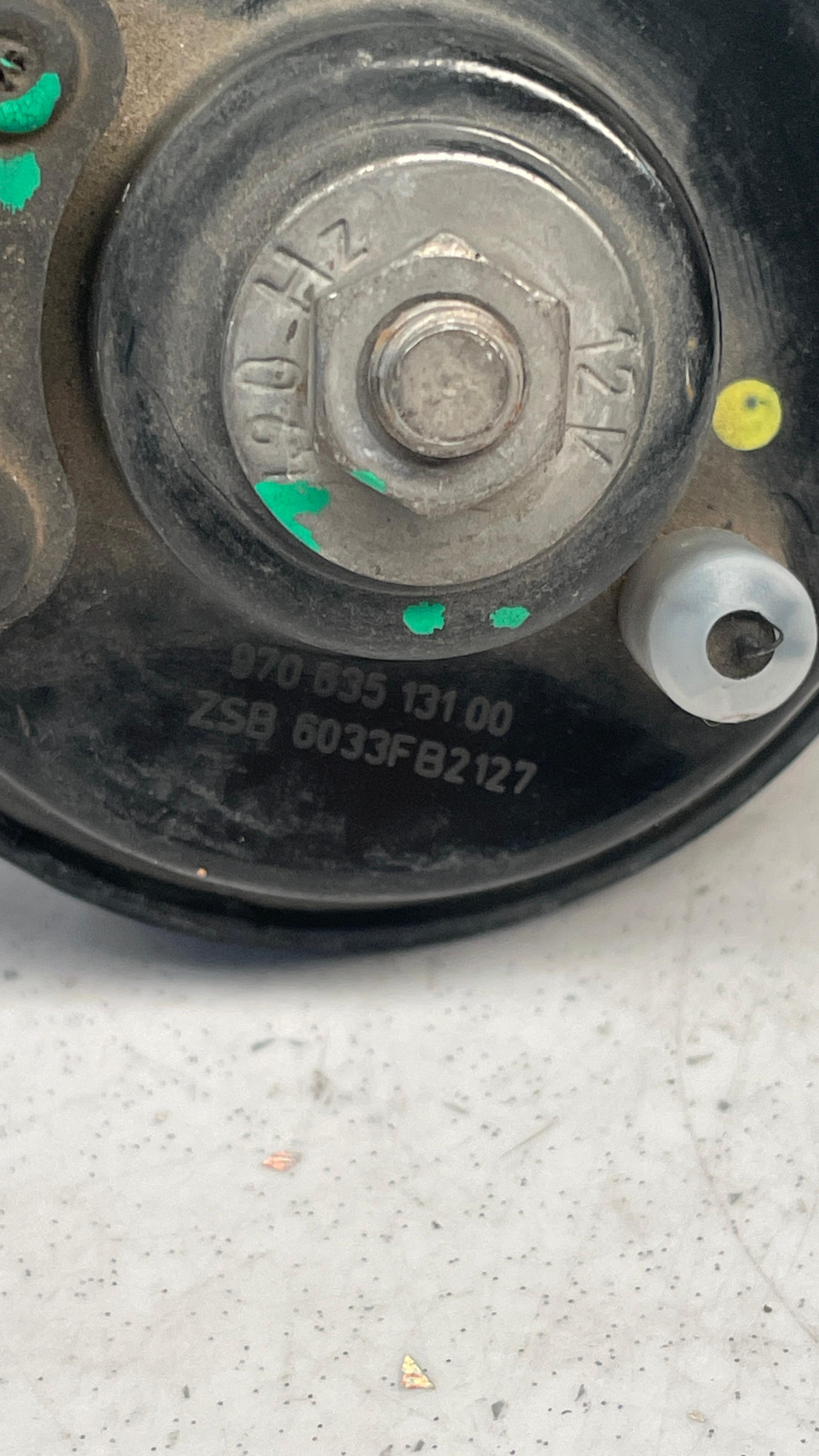 97063513100 PORSCHE LOW TONE HORN
