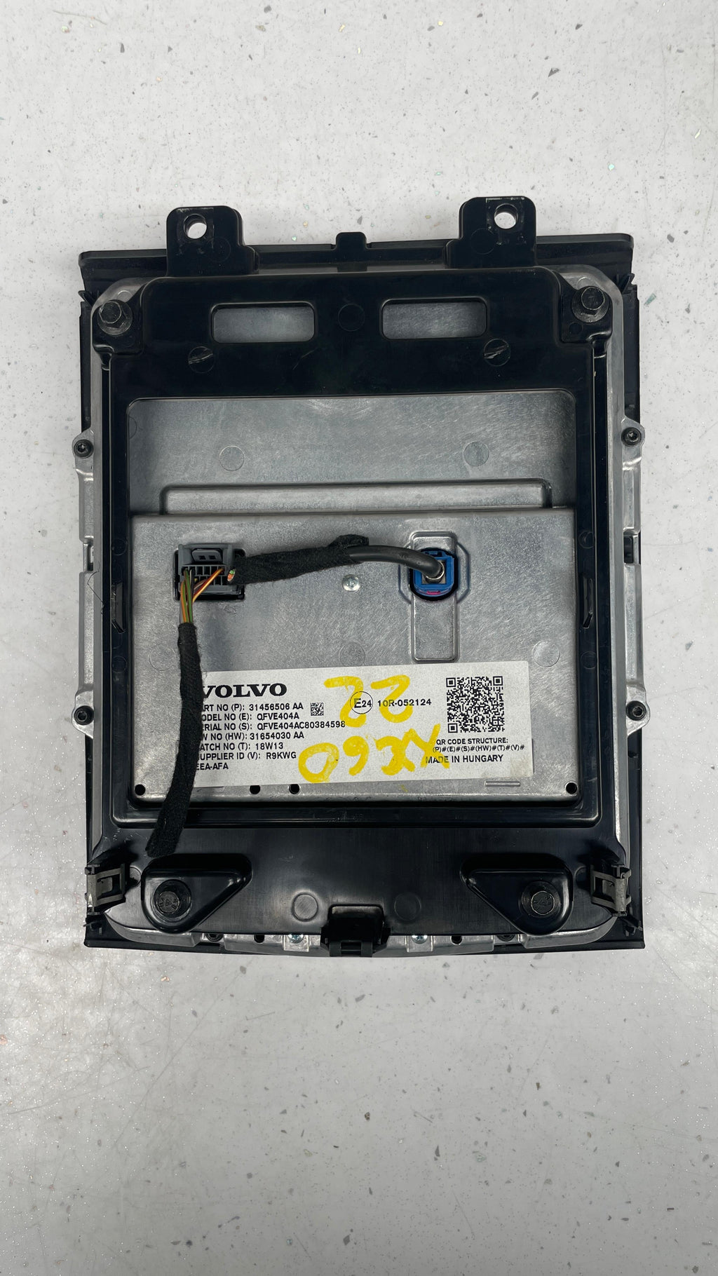 31456506AA VOLVO NAVIGATION DISPLAY SCREEN