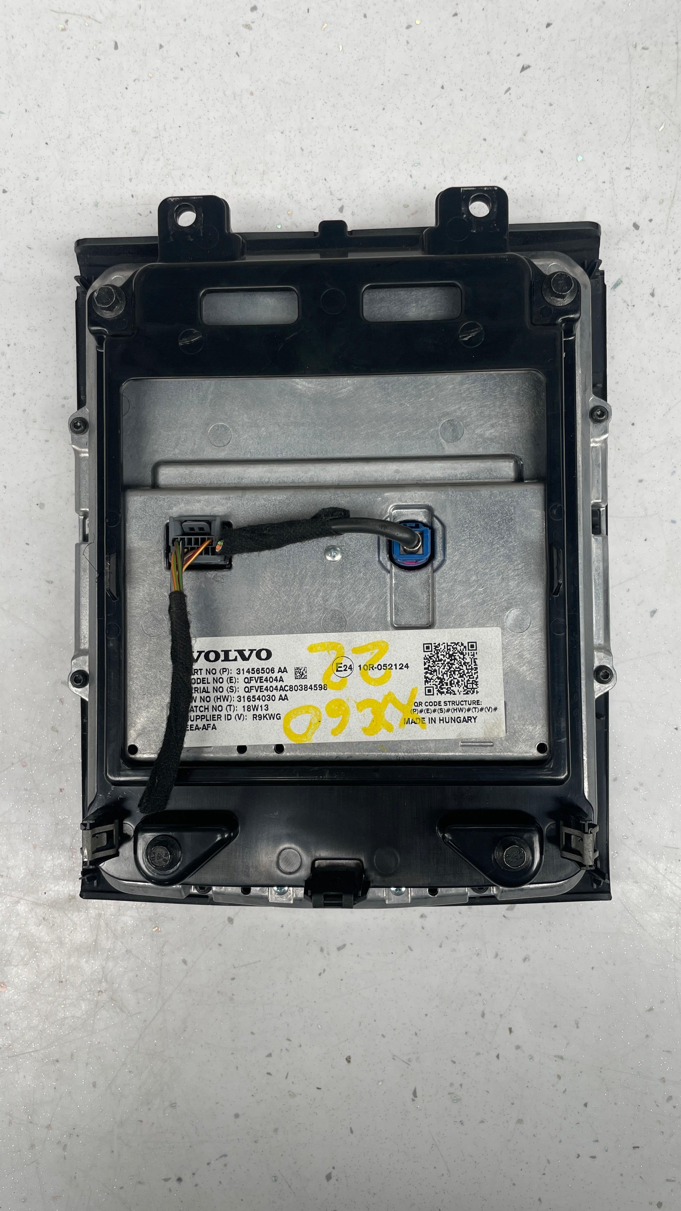 31456506AA VOLVO NAVIGATION DISPLAY SCREEN
