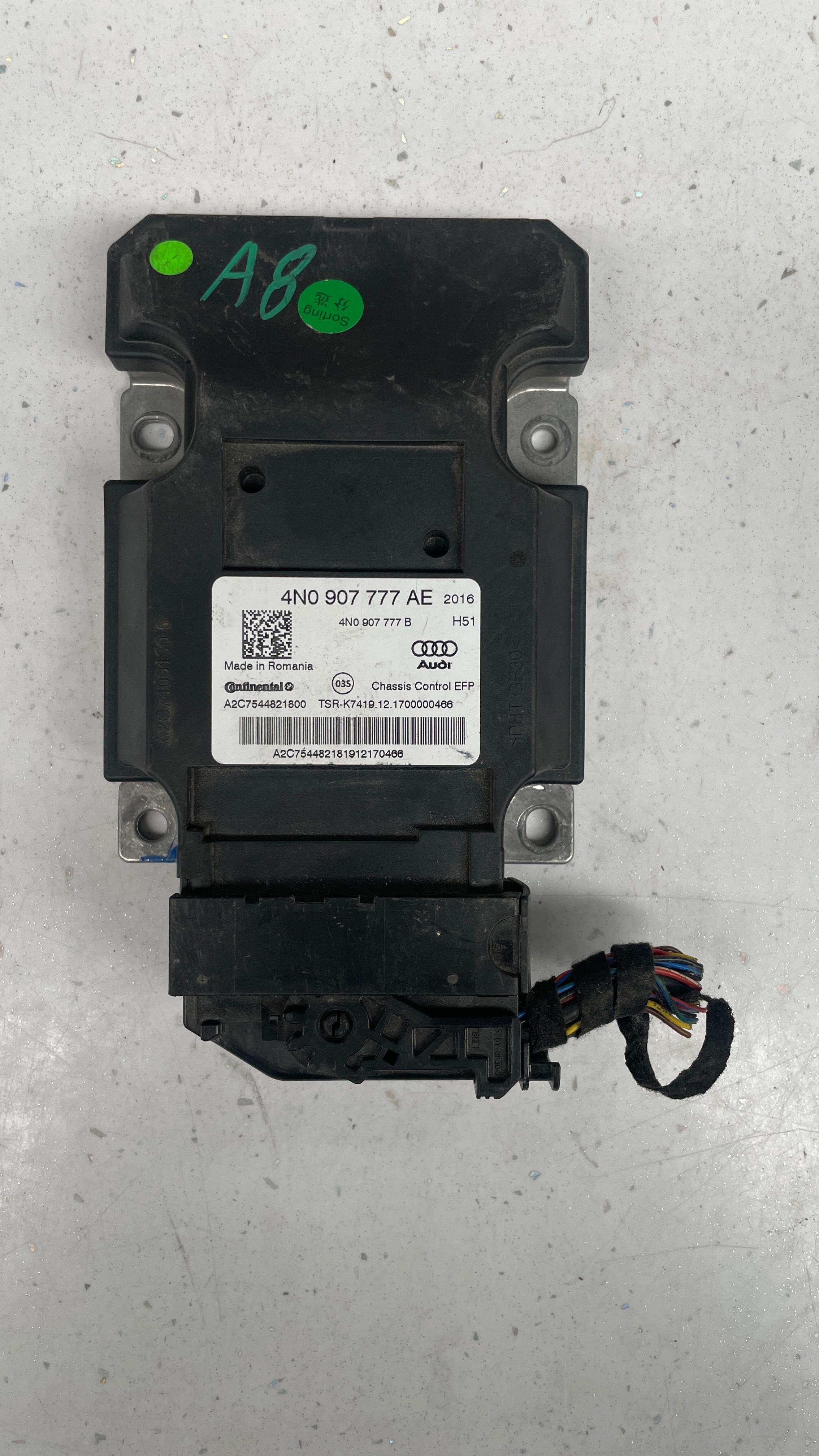 4N0907777AE AUDI A8 CHASSIS CONTROL UNIT