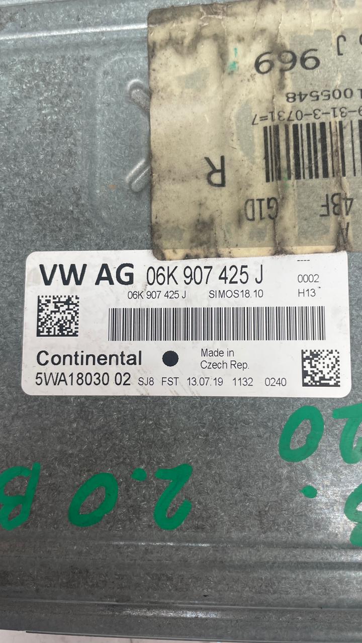 06K907425J VOLKSWAGEN ENGINE CONTROL MODULE ECU