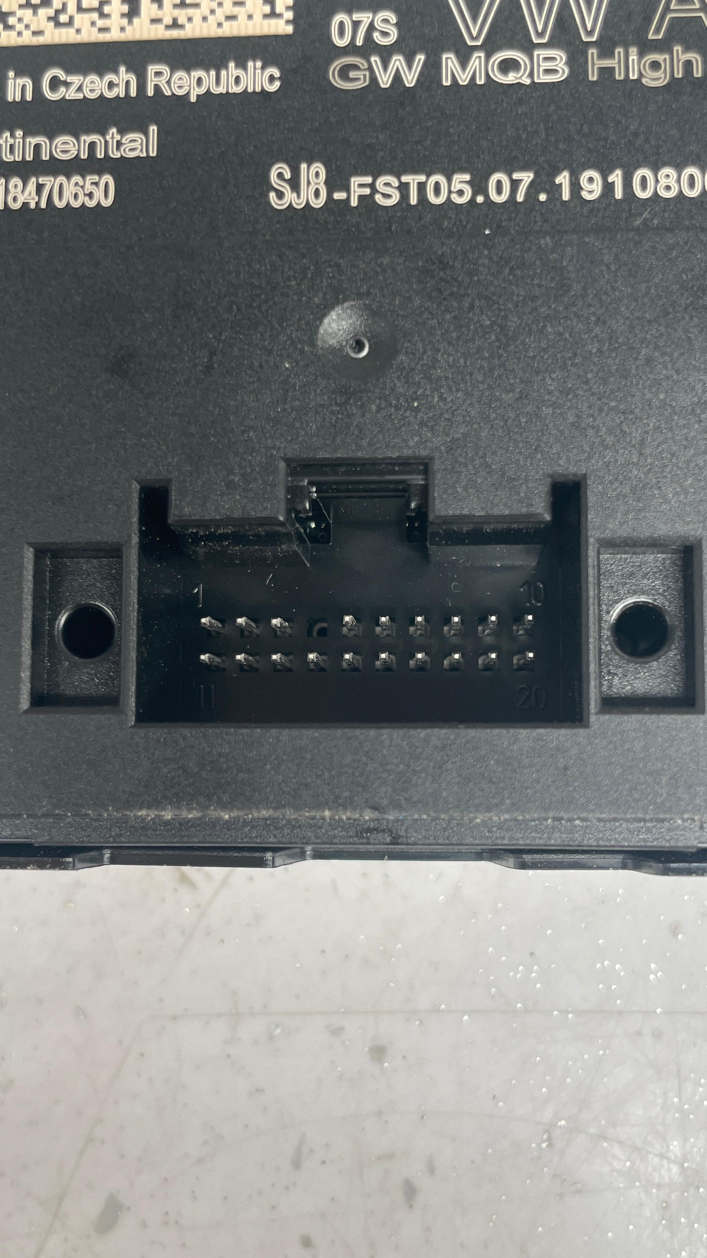 3Q0907530AC AUDI Q3 GATEWAY INTERFACE MODULE