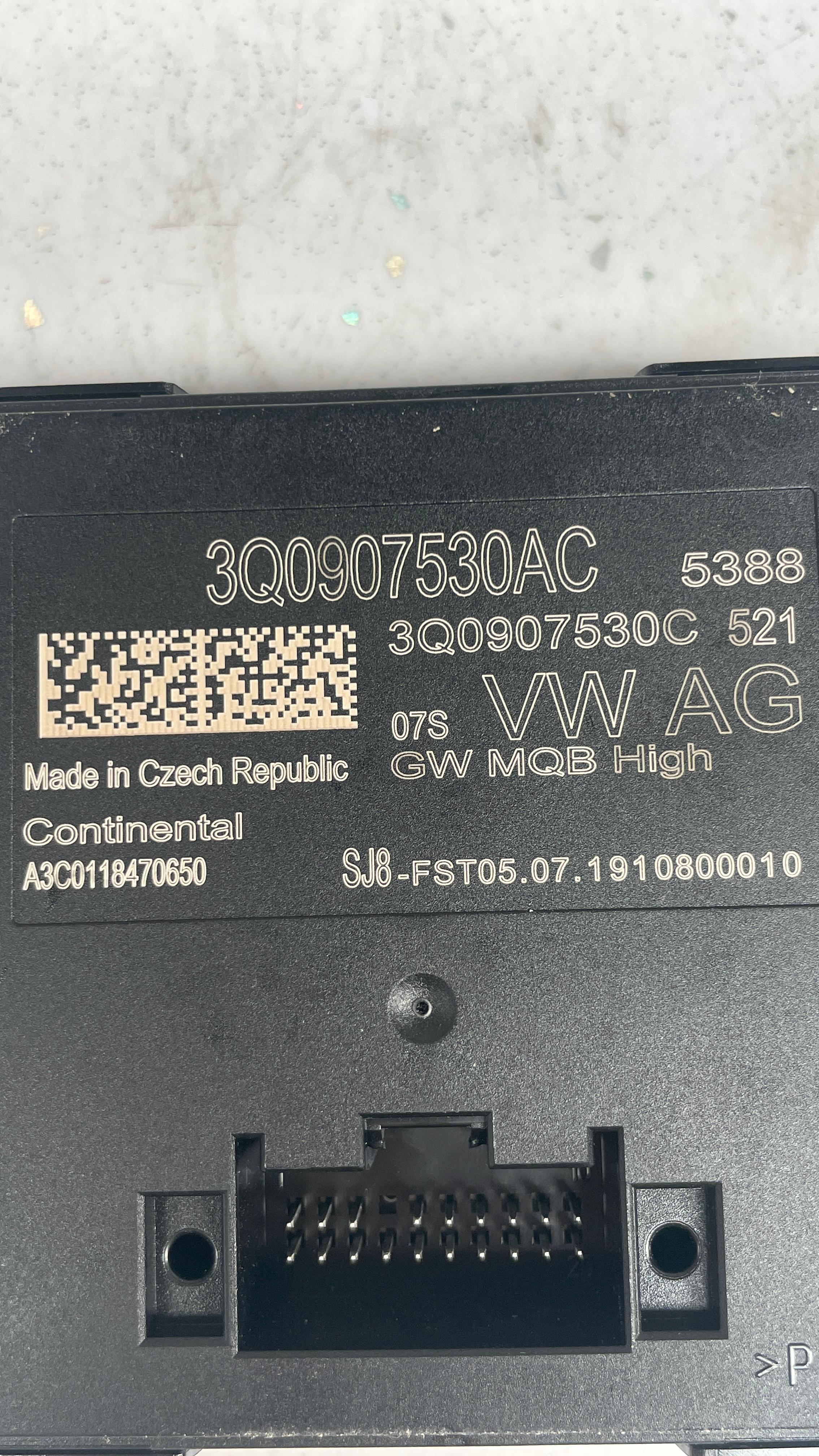 3Q0907530AC AUDI Q3 GATEWAY INTERFACE MODULE