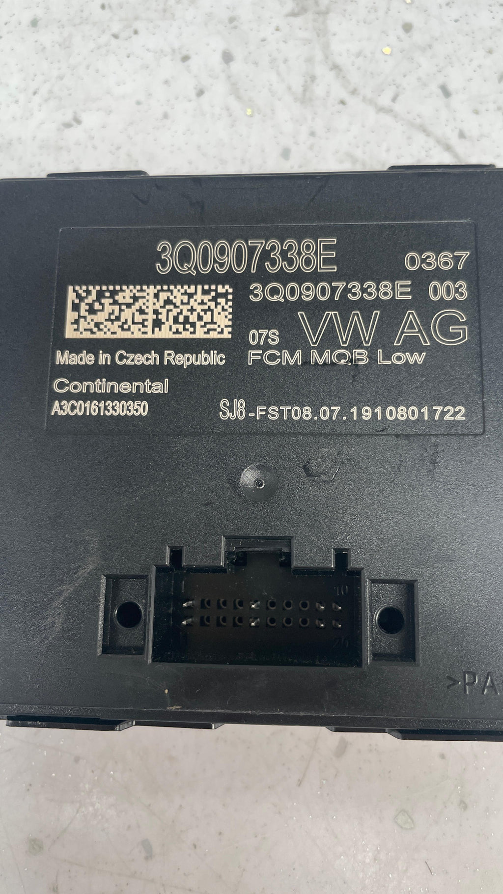 3Q0907338E AUDI Q3 HEADLIGHT CONTROL MODULE