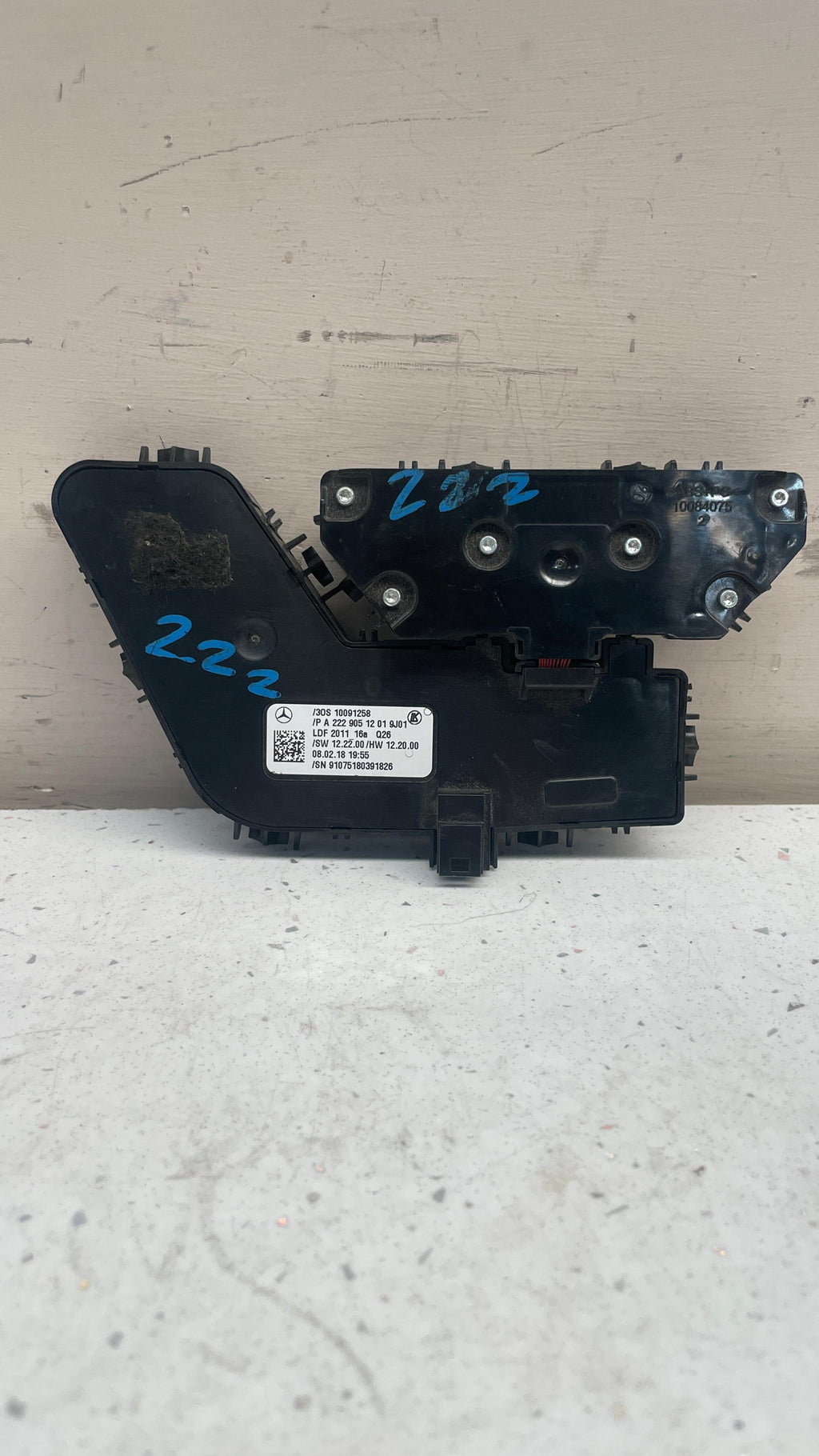 A2229051201 MERCEDES SEAT HEATING SWITCH REAR RIGHT