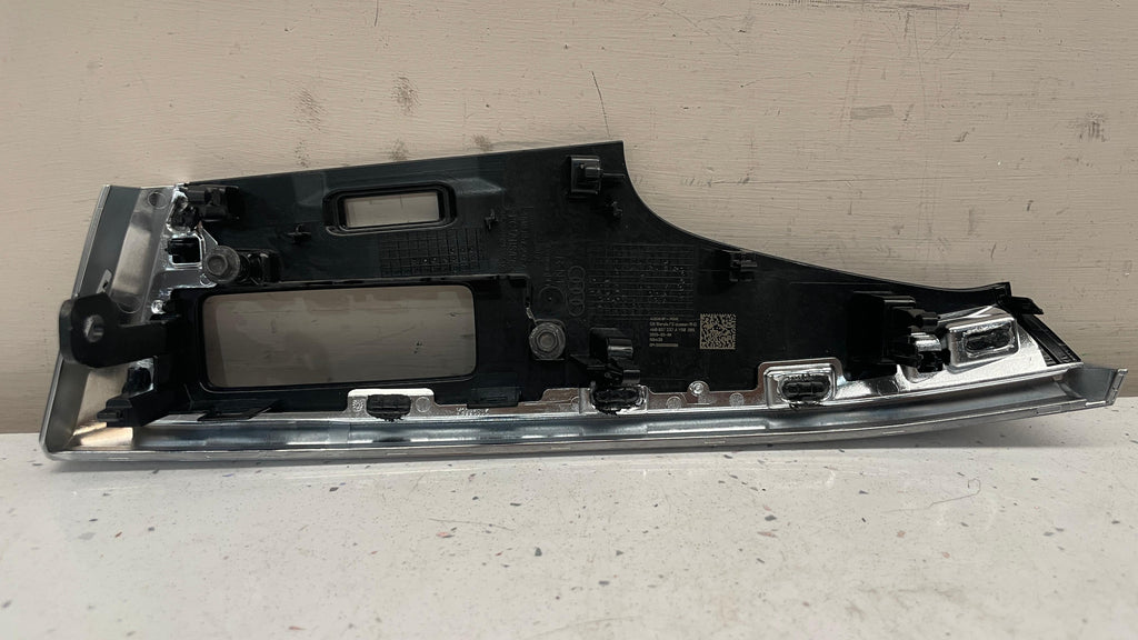 4M8857237A AUDI Q7 DASHBOARD COVER TRIM GLOSS BLACK