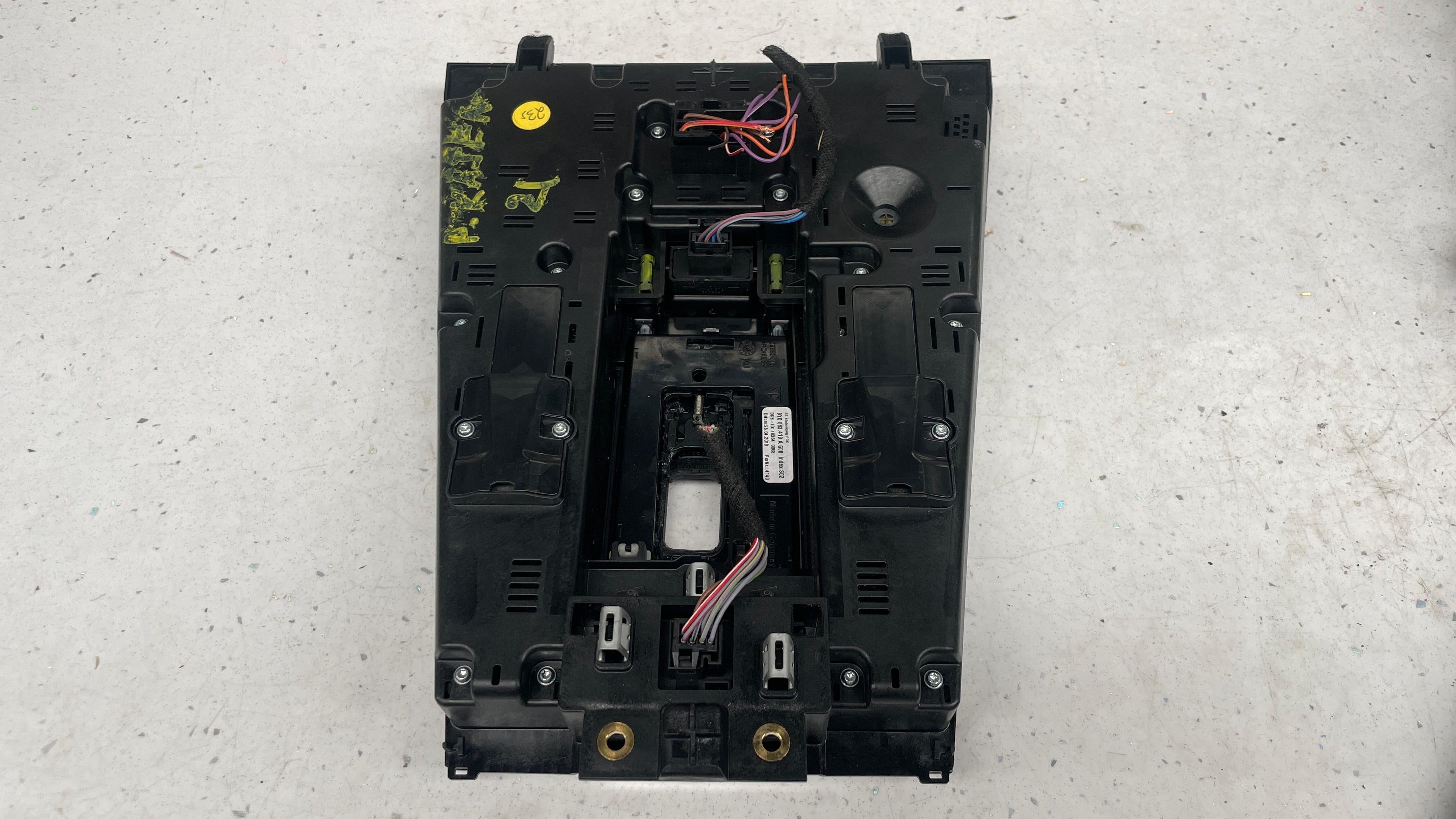 9Y0863419A PORSCHE CAYENNE CLIMATE AC CONTROL PANEL