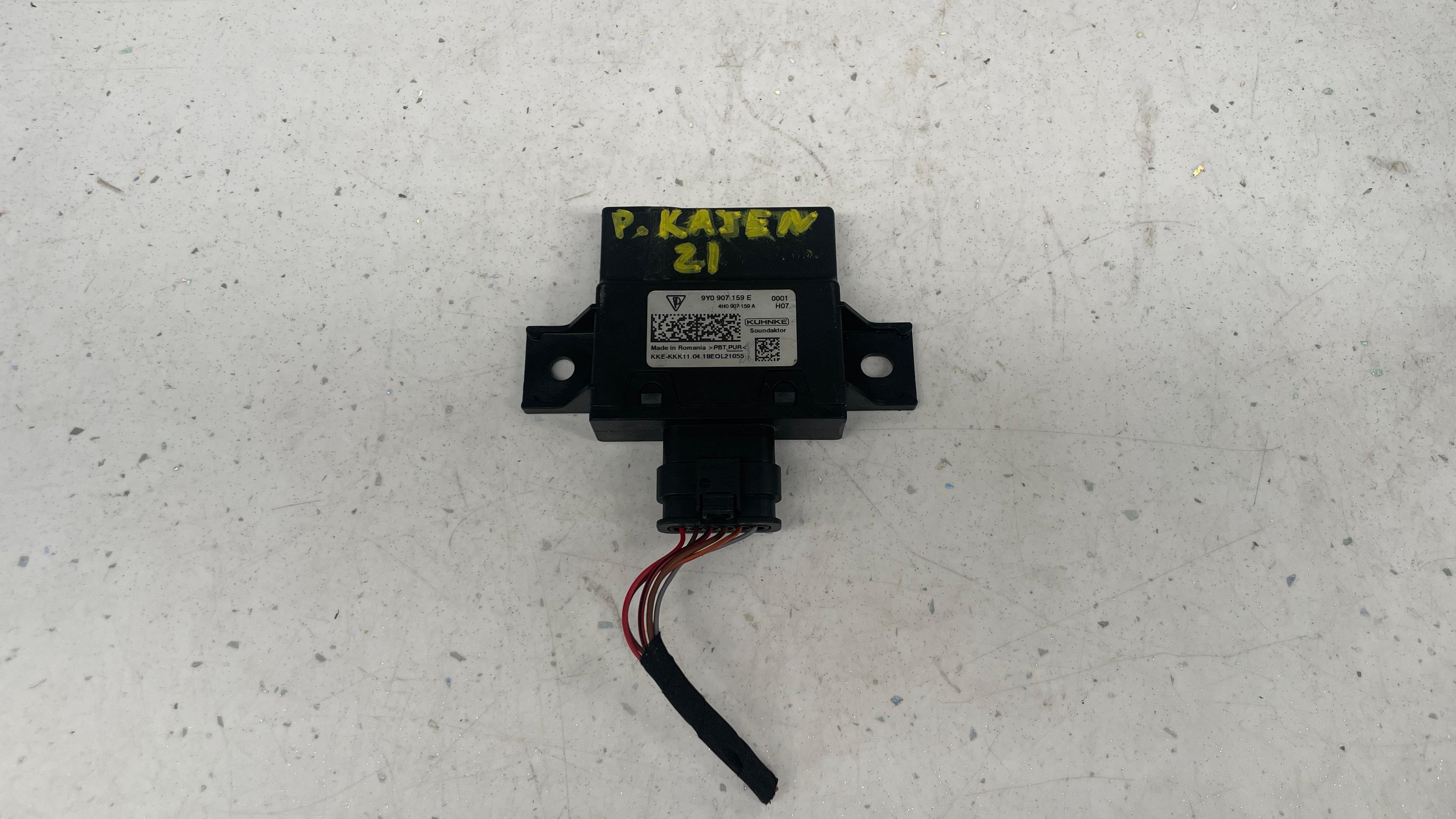 9Y0907159E PORSCHE CAYENNE ENGINE SOUND CONTROL