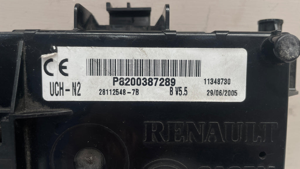 P8200387289 RENAULT CLIO BODY CONTROL UNIT