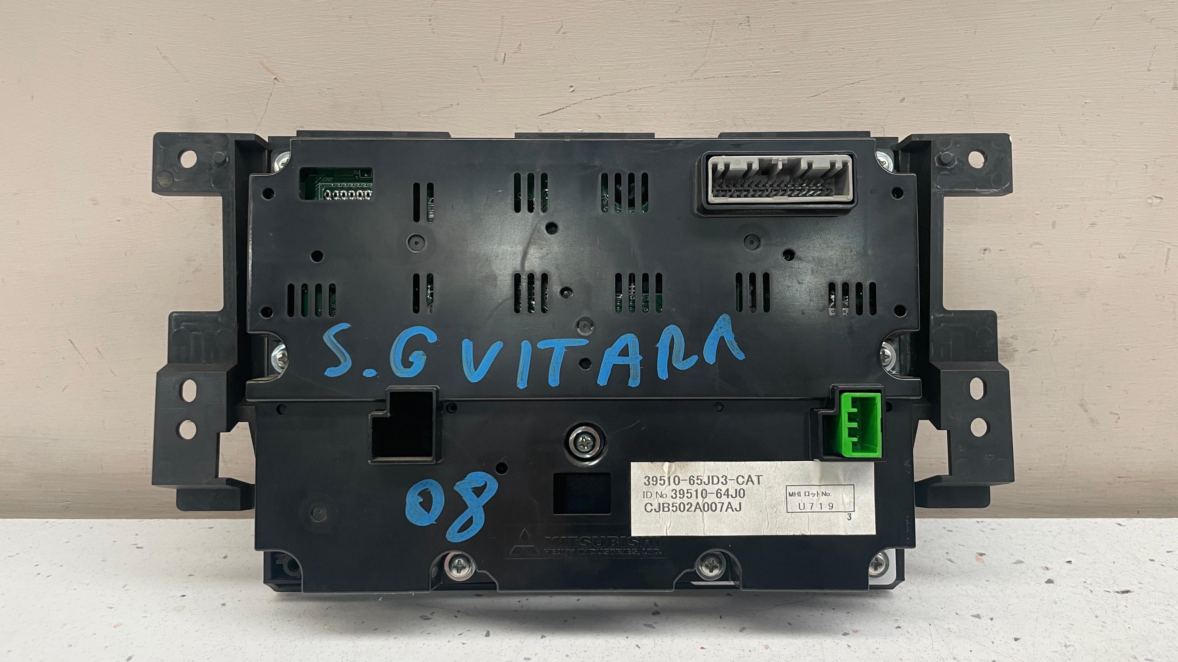 39510-65JD3-CAT SUZUKI CLIMATE CONTROL PANEL