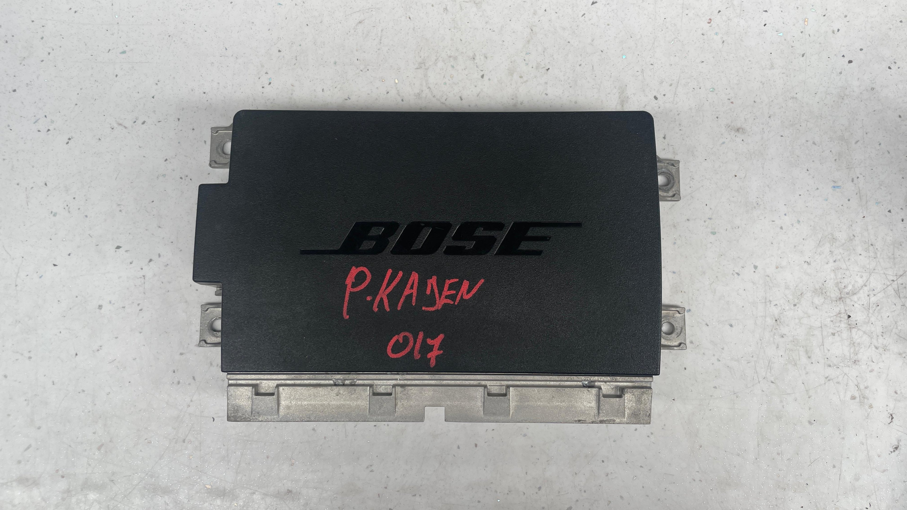 4G5035223D PORSCHE CAYENNE GENUINE BOSE AMPLIFIER