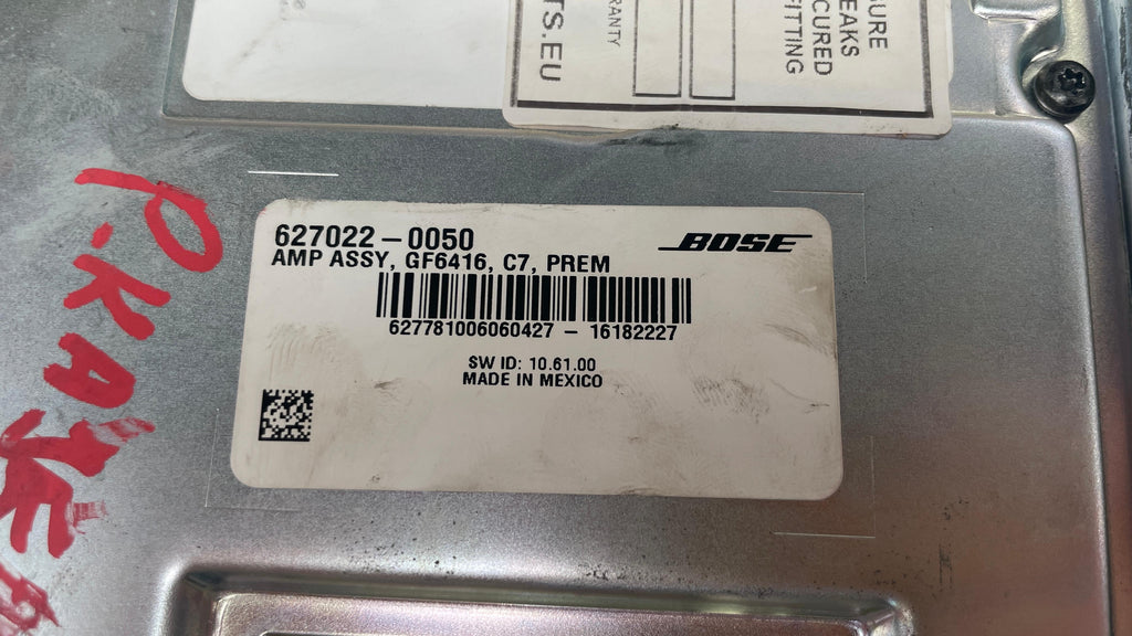 4G5035223D PORSCHE CAYENNE GENUINE BOSE AMPLIFIER