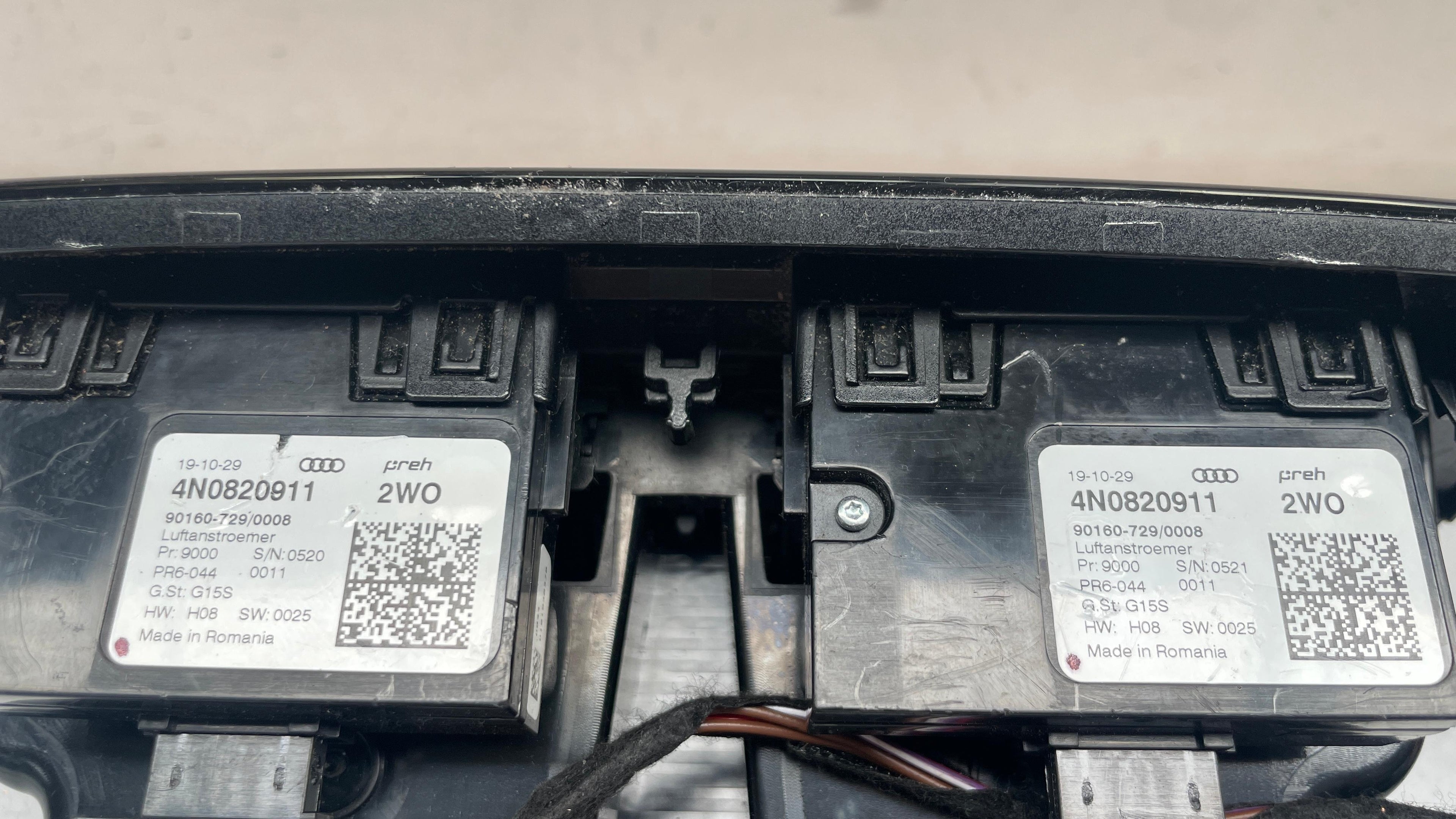 4N0820911 AUDI HVAC HEATER MODE DOOR LEVER