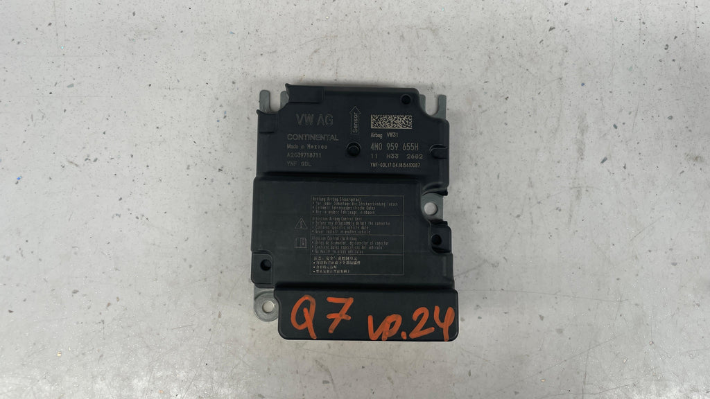 4M0959655H AUDI Q7 SRS CONTROL MODULE