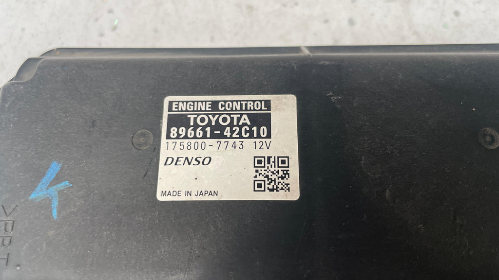 89661-42C10 TOYOTA RAV4 ENGINE CONTROL MODULE