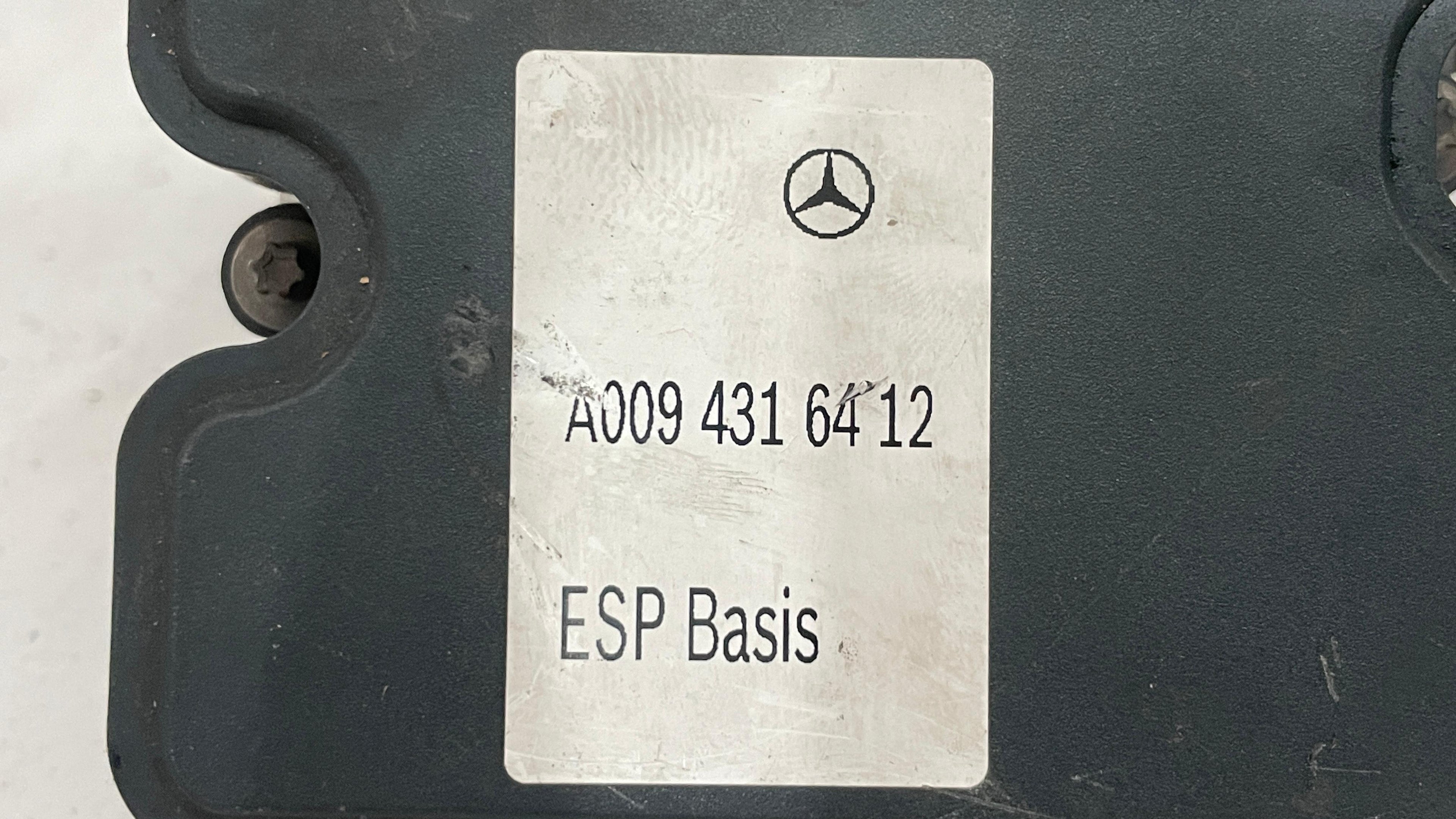 A0094316412 MERCEDES ABS ESP HYDRAULIC PUMP CONTROL