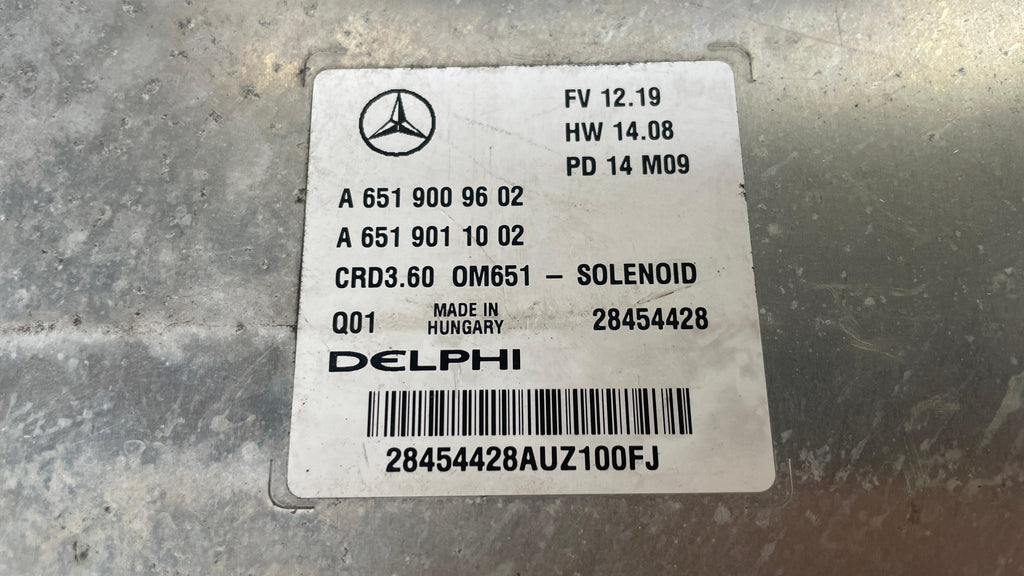 A6519009602 MERCEDES OM651  ENGINE CONTROL UNIT ECU