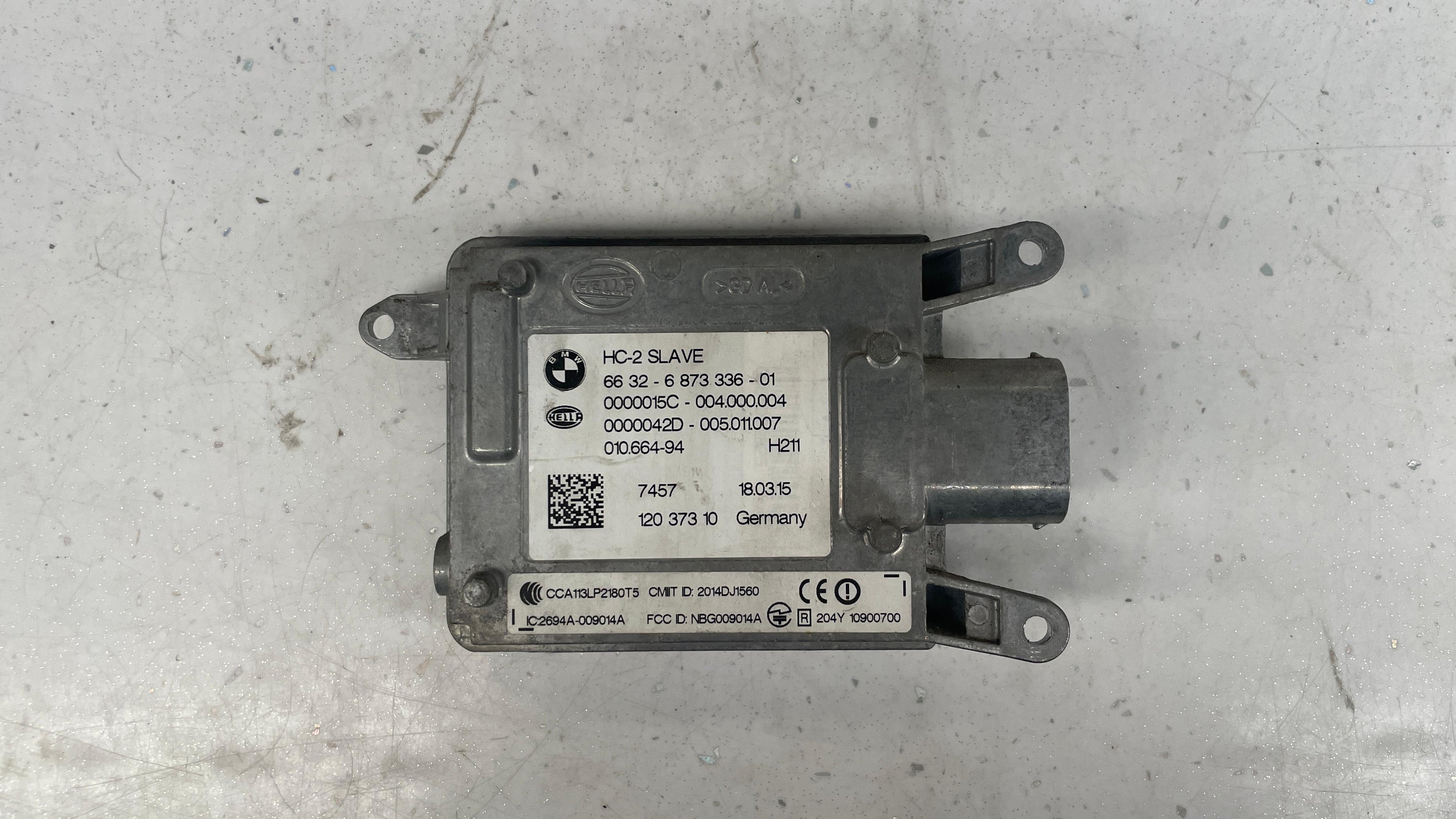 6632-6873336-01 BMW F01  ELECTRONIC CONTROL UNIT ECU