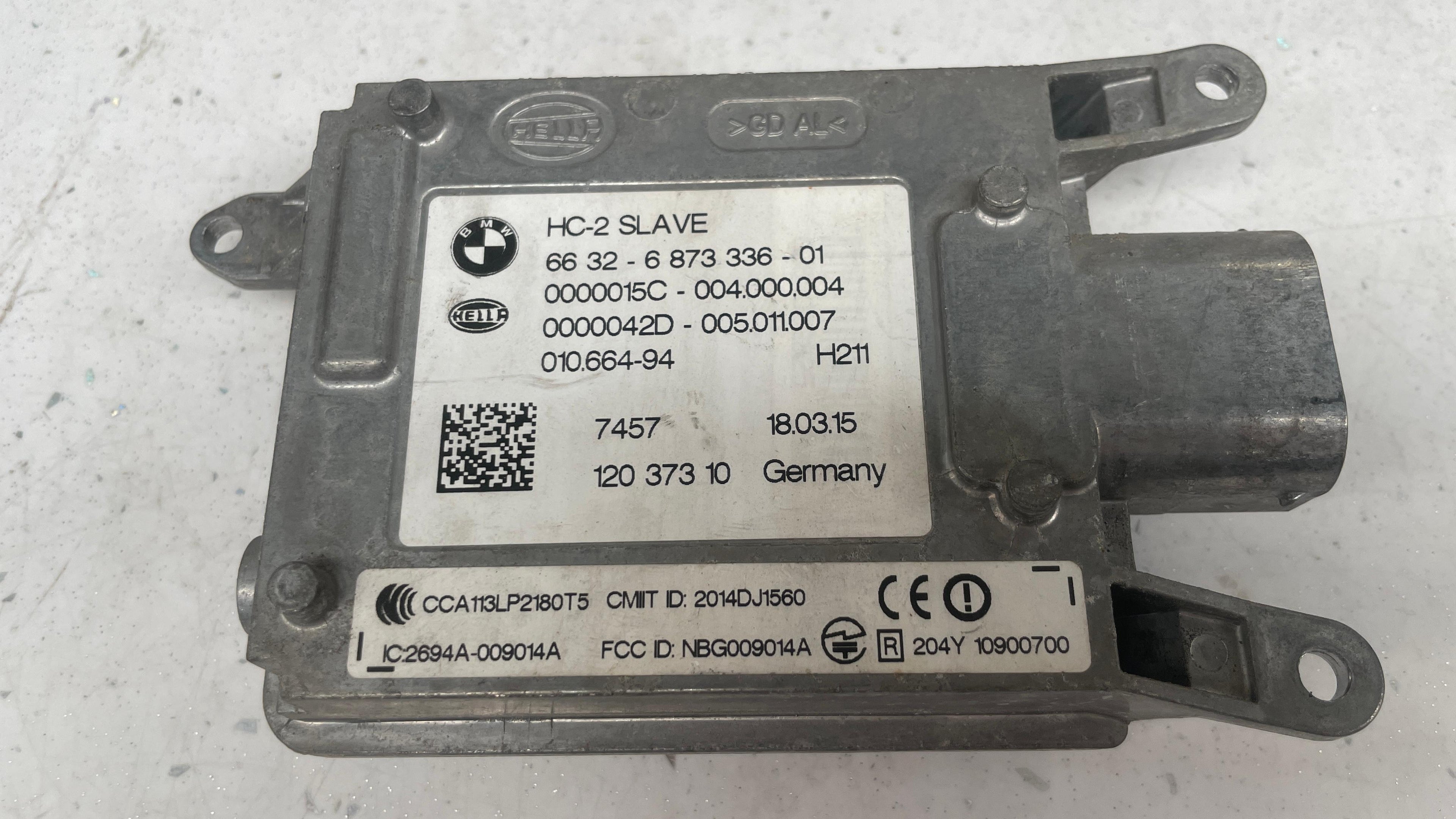 6632-6873336-01 BMW F01  ELECTRONIC CONTROL UNIT ECU