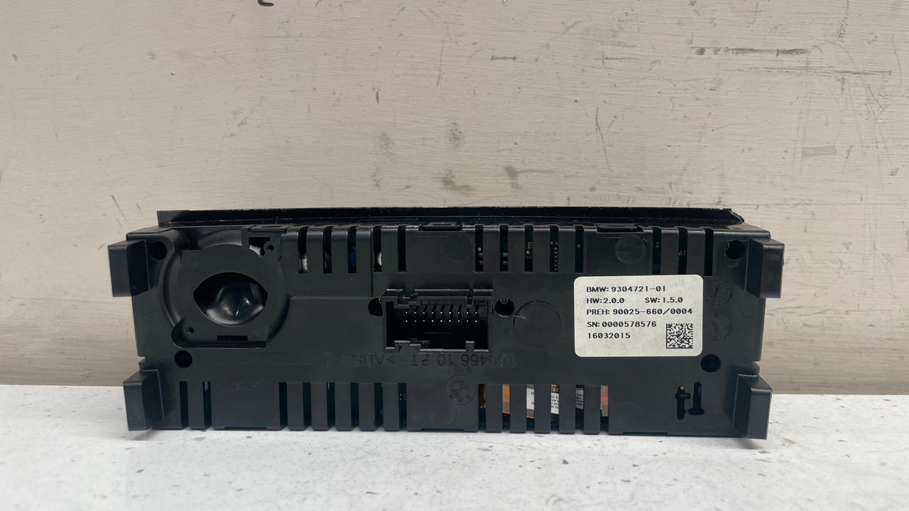 9304721-01 BMW F01  HVAC CLIMATE CONTROL UNIT