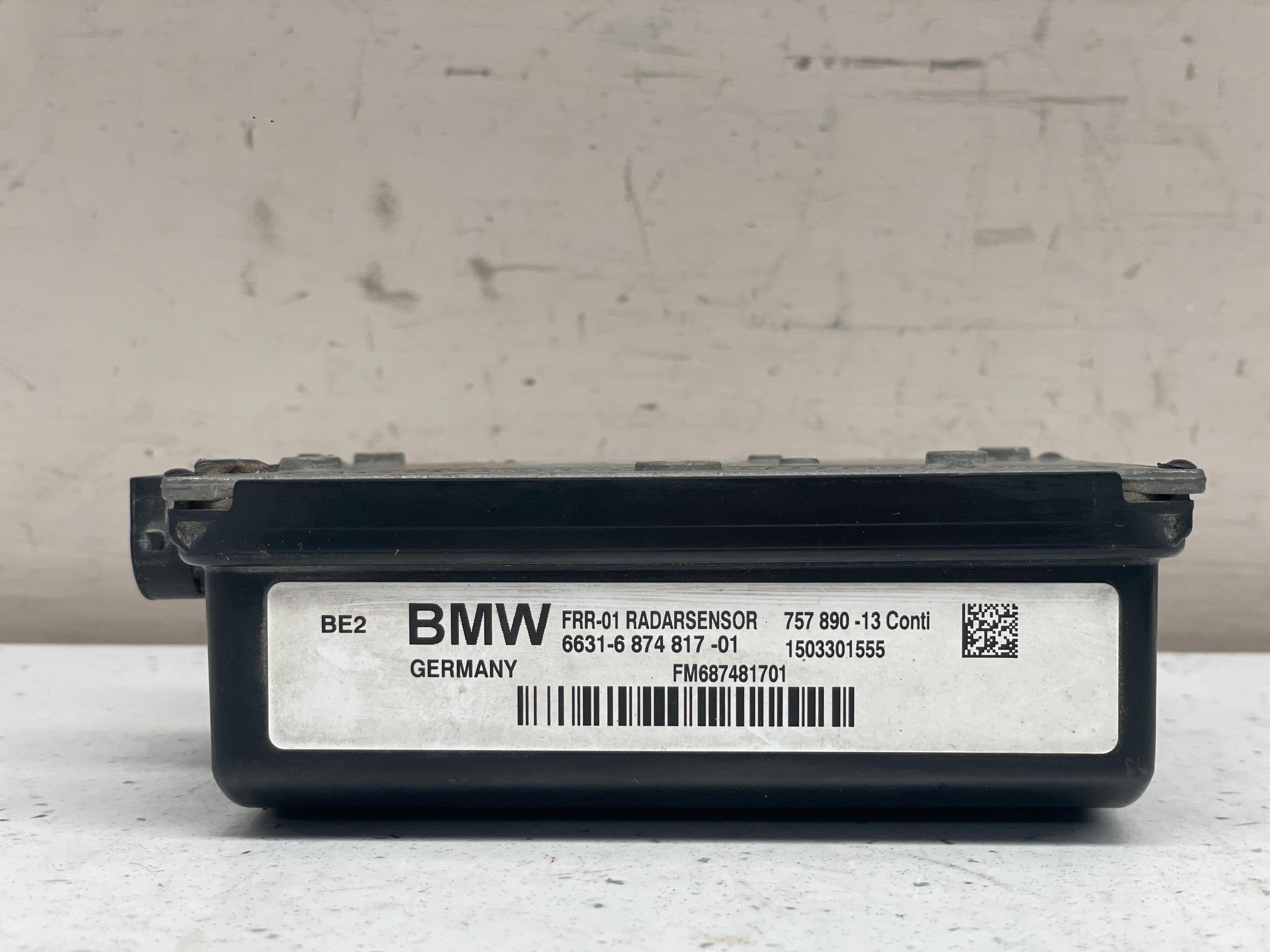 6631-6874817-01 BMW F01 RADAR SENSOR CONTROL UNIT