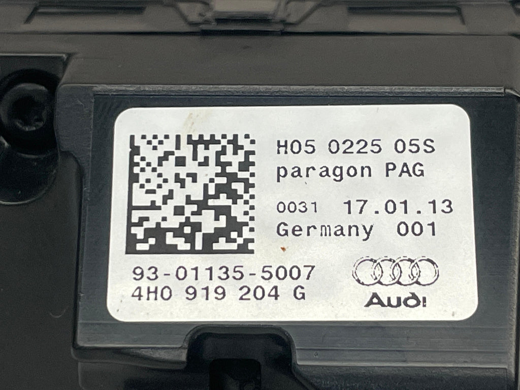 4H0919204G AUDI A8 INTERIOR ANALOG CLOCK