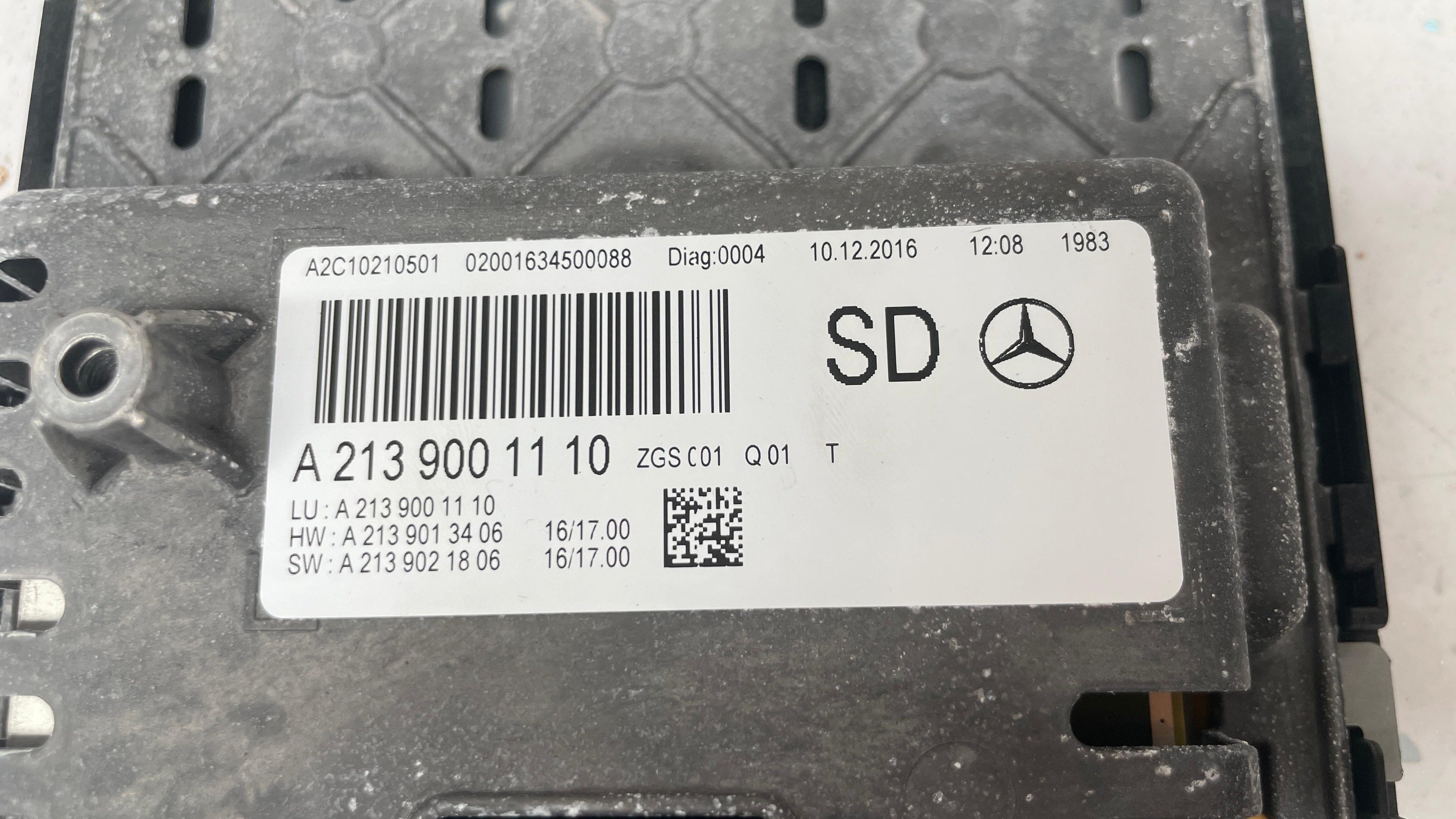 A2139001110 MERCEDES W213 DISPLAY SCREEN UNIT