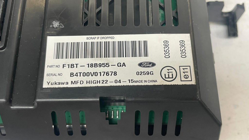 F1BT-18B955-GA FORD AUDIO DISPLAY MEDIA CONTROL UNIT